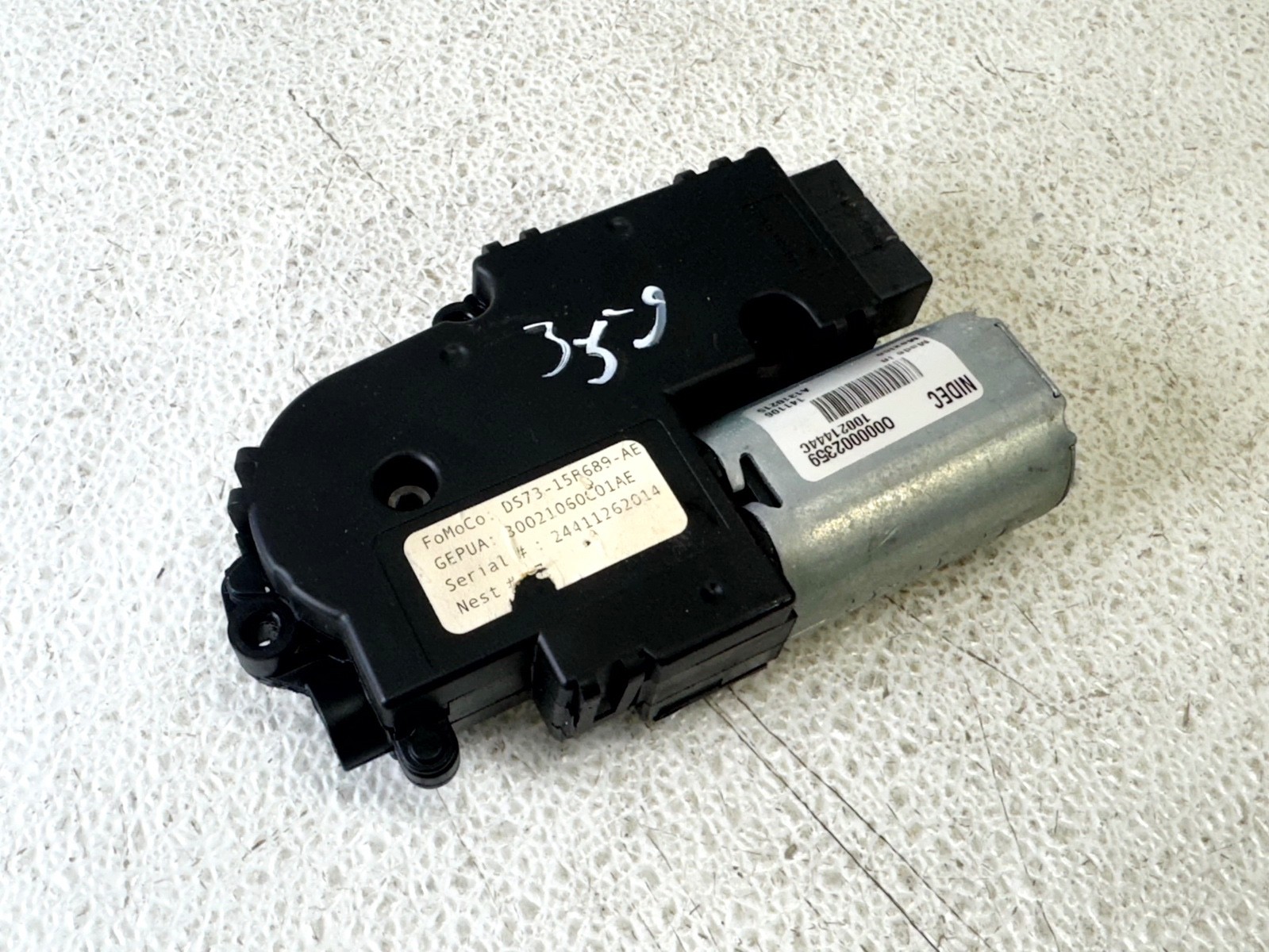 13-20 FORD FUSION SUN ROOF SUNROOF WINDOW GLASS SLIDING MOTOR