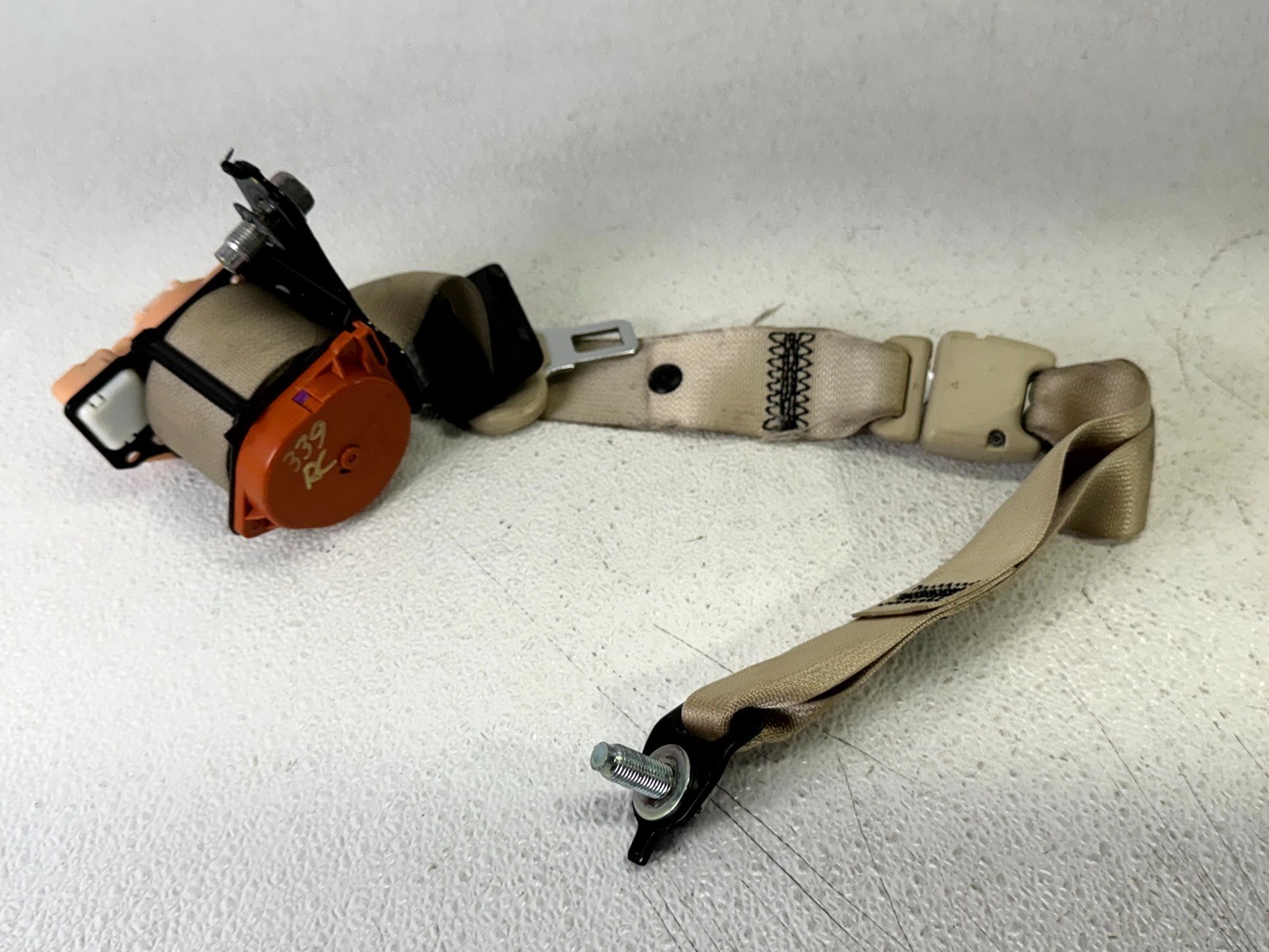17-24 INFINITI Q50 REAR LEFT LH DRIVER SIDE SEAT BELT RETRACTOR ASSEMBLY