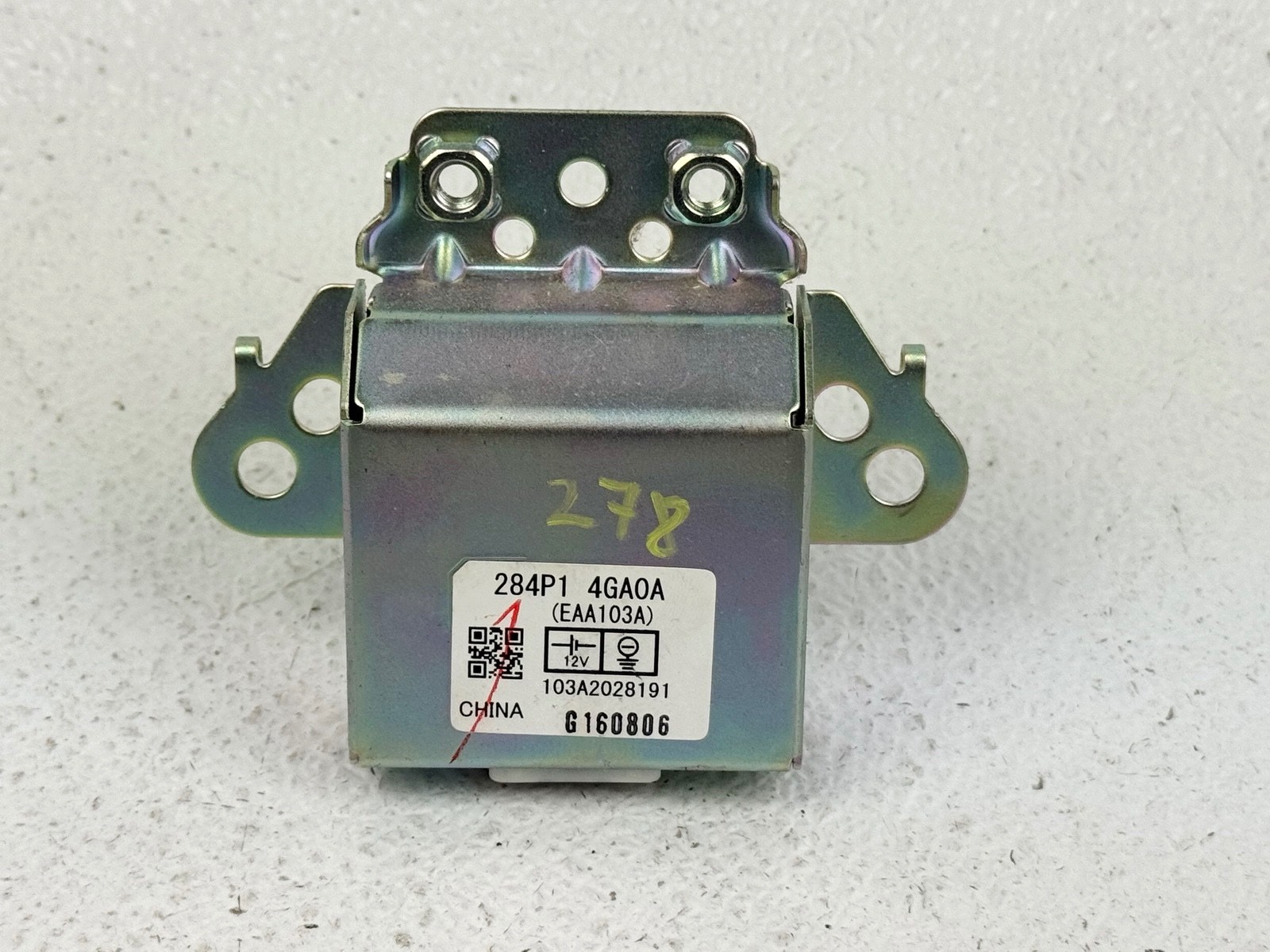 14-23 INFINITI Q50 WARNING SPEAKER CONTROLLER CONTROL SENSOR MODULE