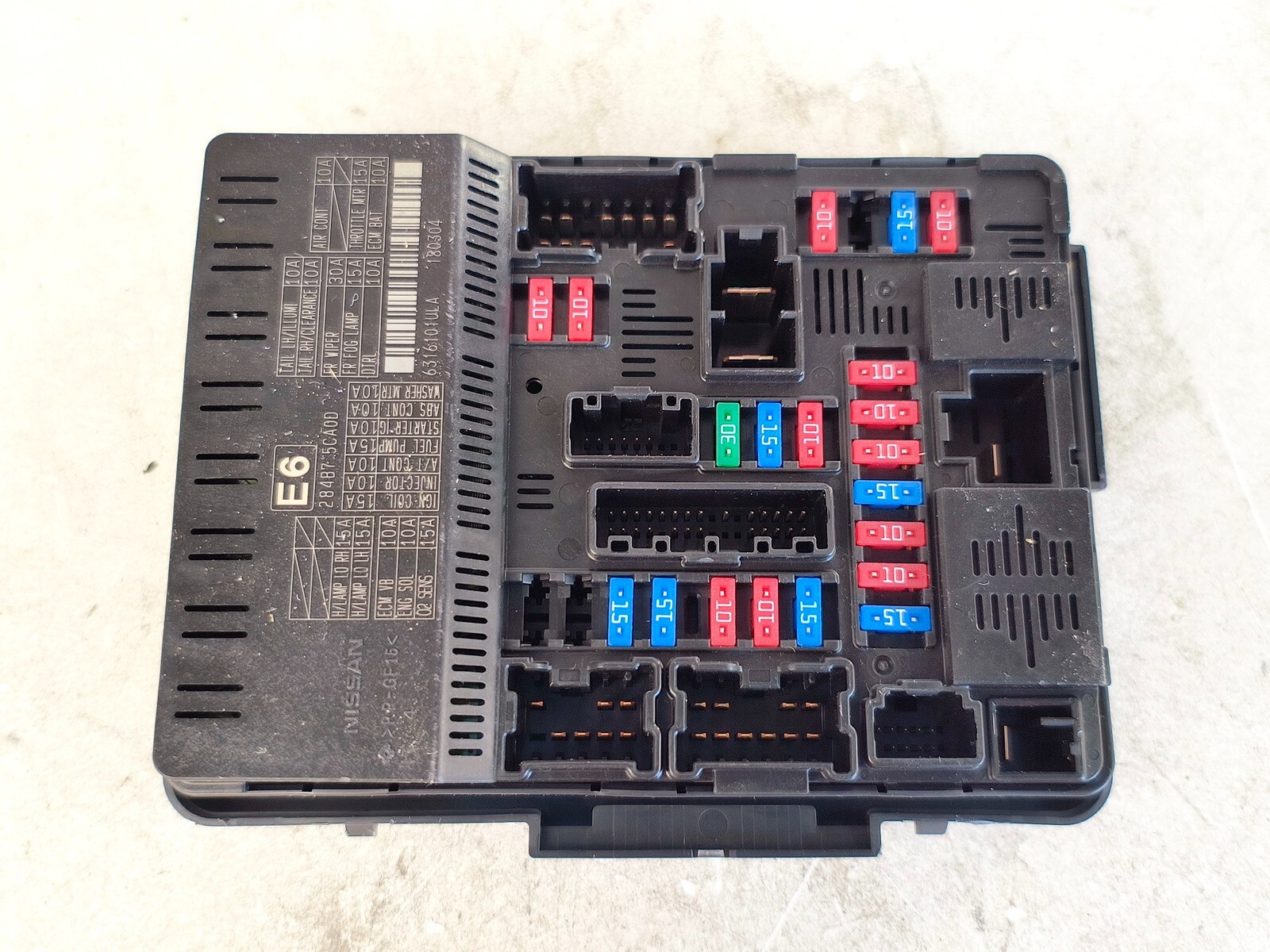 17-22 INFINITI Q60 ENGINE FUSE BOX POWER SUPPLY JUNCTION CONTROL PANEL