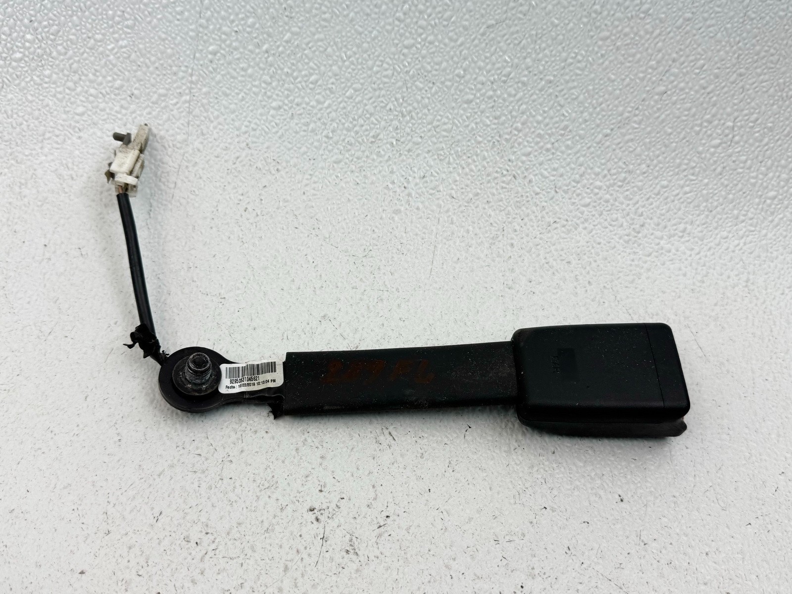 13-20 INFINITI QX60 JX35 FRONT LEFT LH DRIVER SIDE SEAT BELT BUCKE RECIEVER