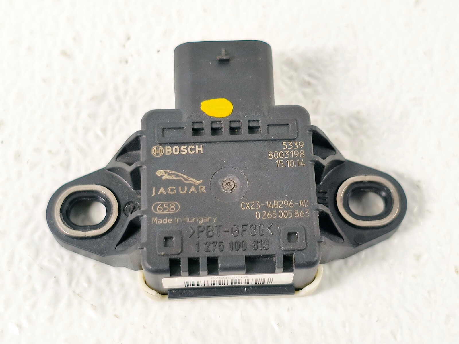 09-15 JAGUAR XF FRONT YAW ACCELERATION SPEED RATE CONTROL MODULE SENSOR UNIT