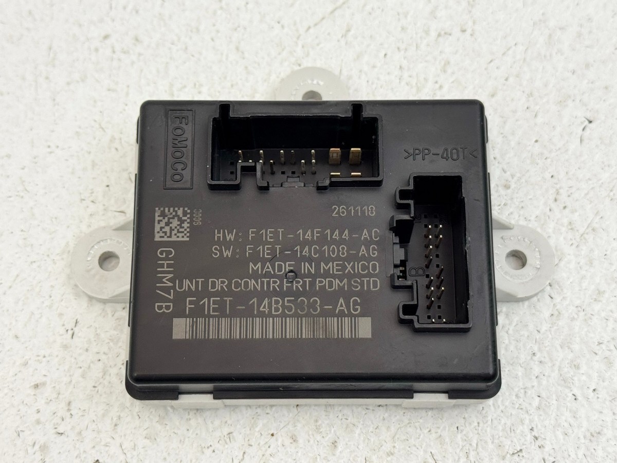 17-19 FORD ESCAPE FRONT RIGHT RH PASS SIDE DOOR COMPUTER CONTROL MODULE