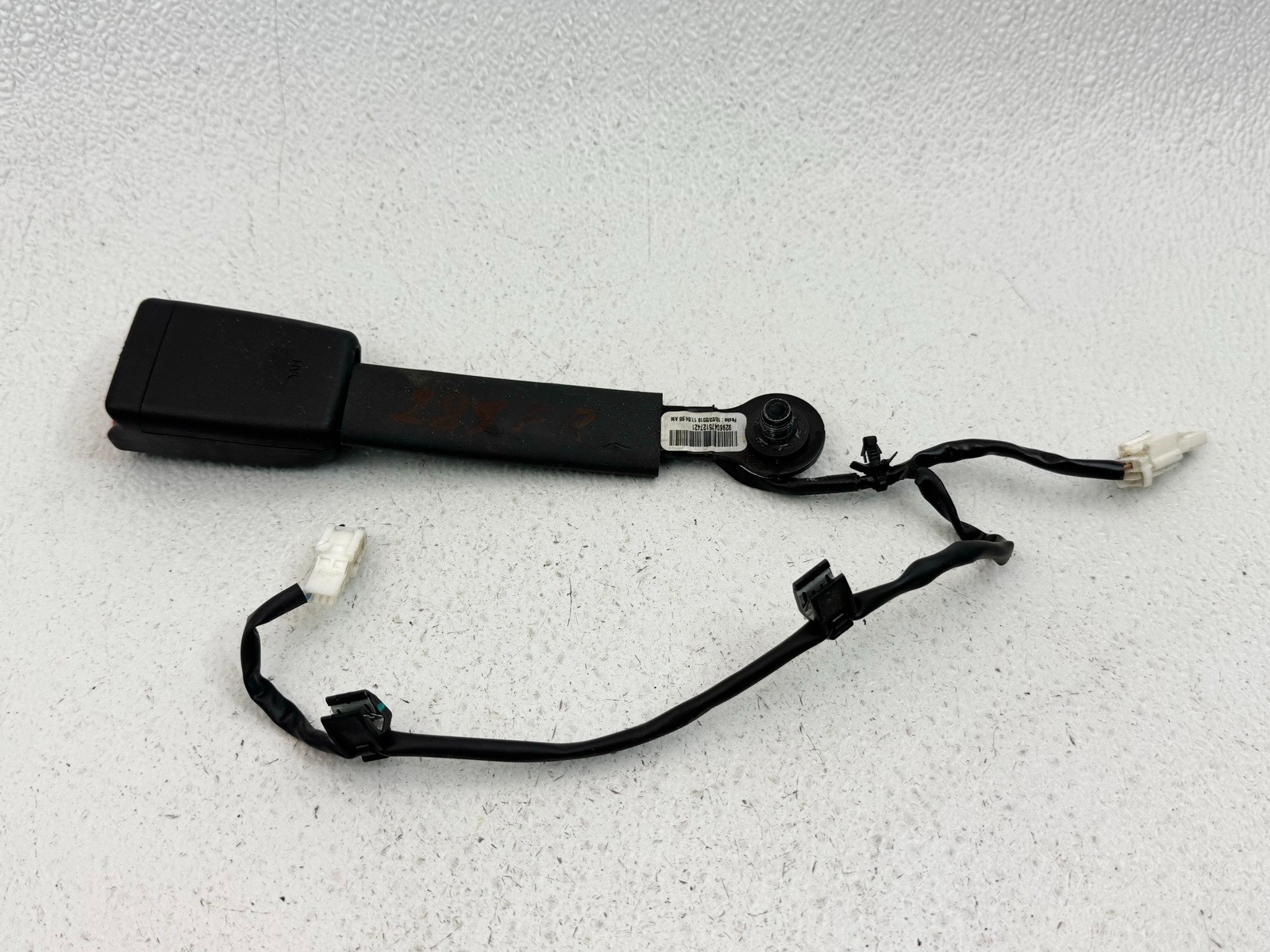 13-20 INFINITI QX60 JX35 FRONT RIGHT RH PASS SIDE SEAT BELT BUCKE RECIEVER