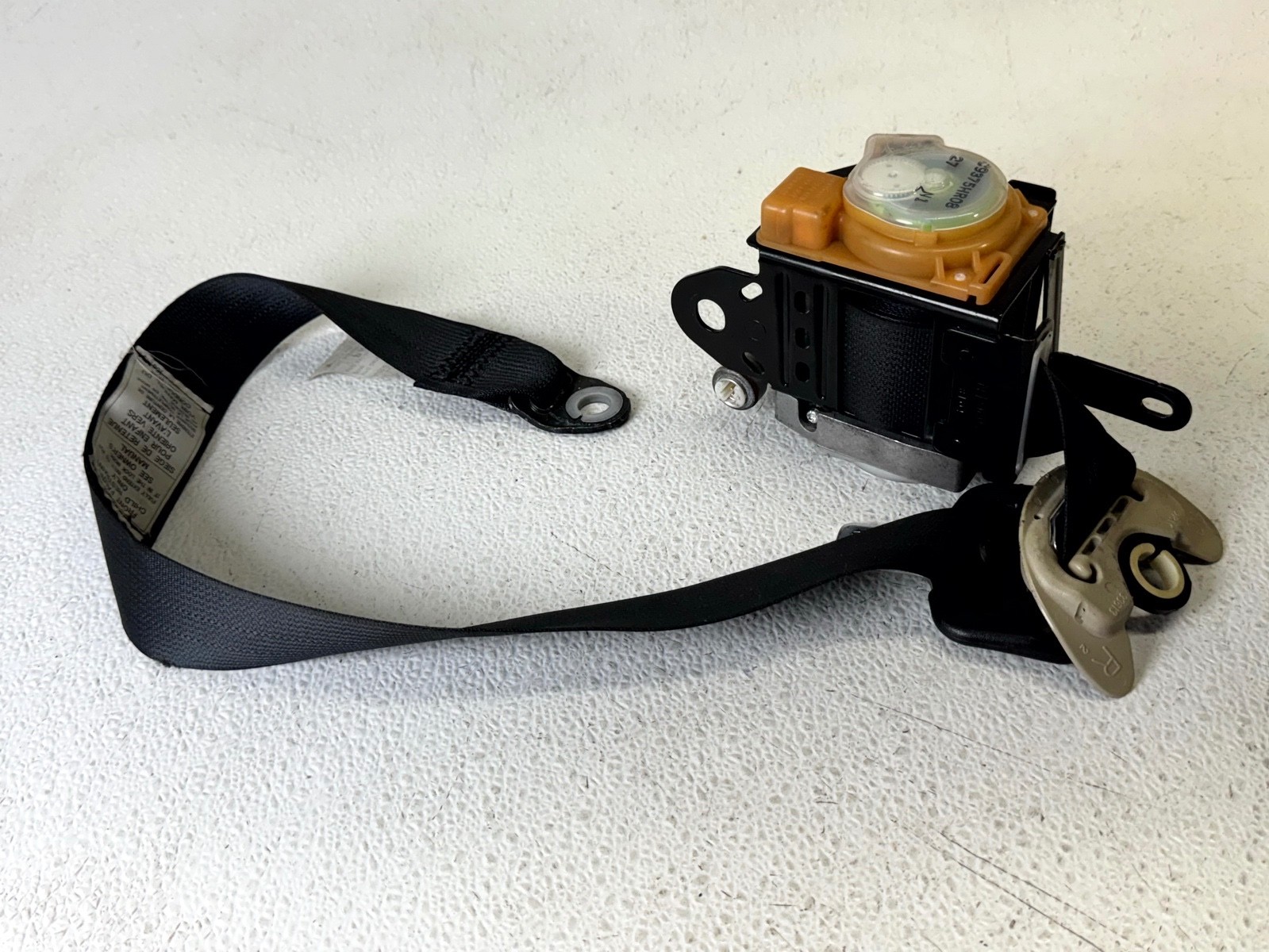 08-10 INFINITI EX35 FRONT RIGHT RH PASS SIDE SEAT BELT SEATBELT RETRACTOR
