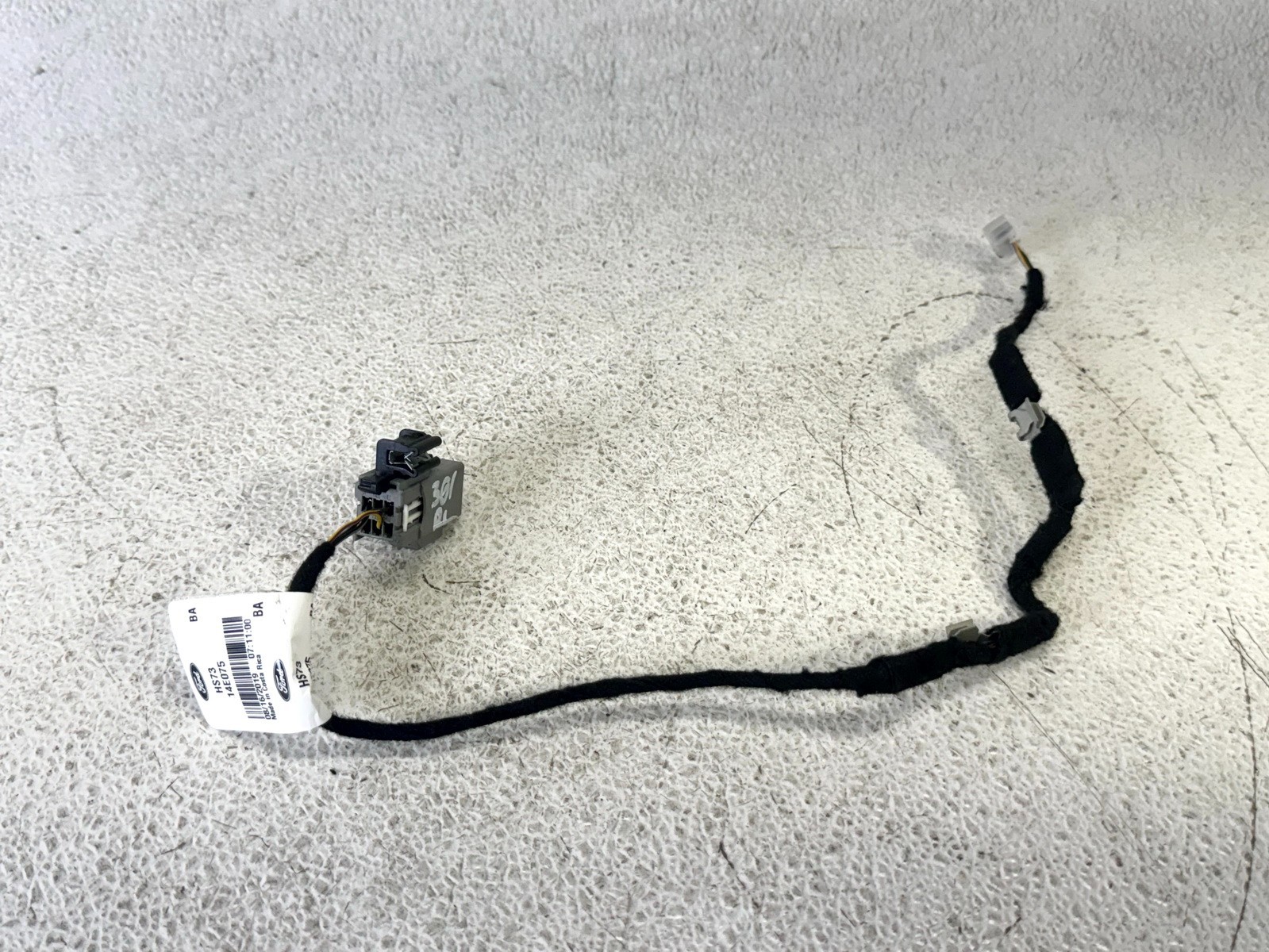 17-20 FORD FUSION REAR LEFT LH DRIVER SIDE DOOR LOCK WIRE WIRING HARNESS