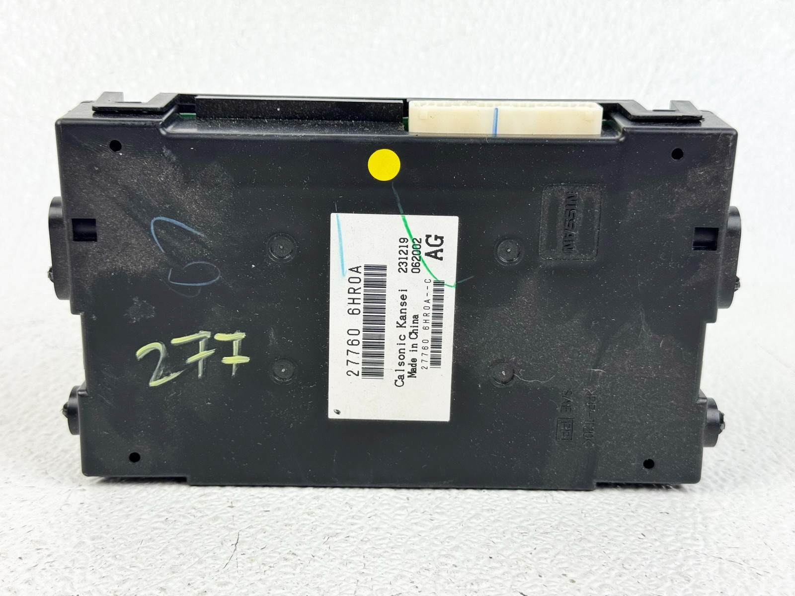 18-22 INFINITI Q50 A / C AMPLIFIER TEMPERATURE CLIMATE CONTROL MODULE