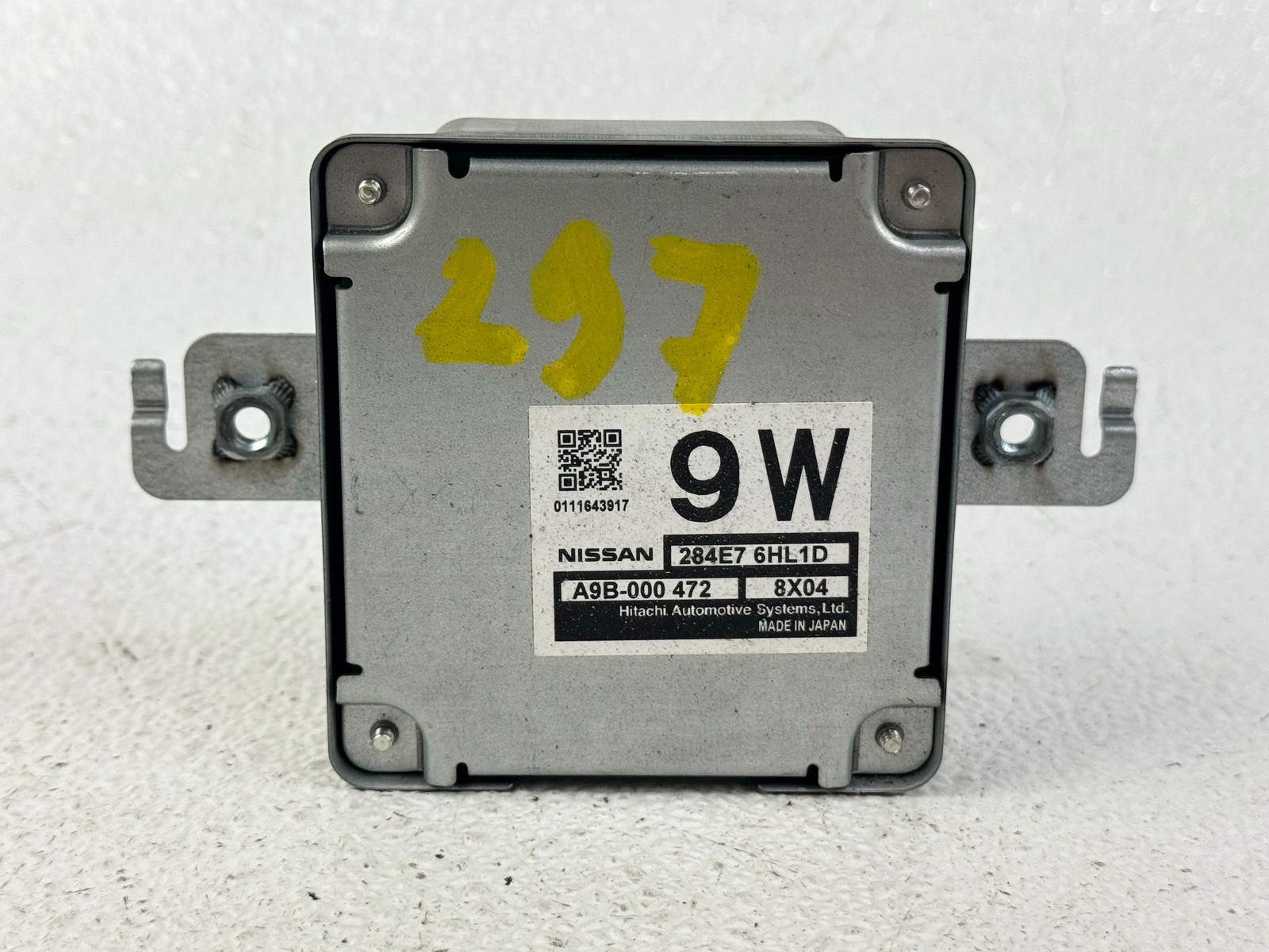 18-19 INFINITI Q50 DRIVER ADVANCED ASSISTANCE COMPUTER CONTROL MODULE UNIT