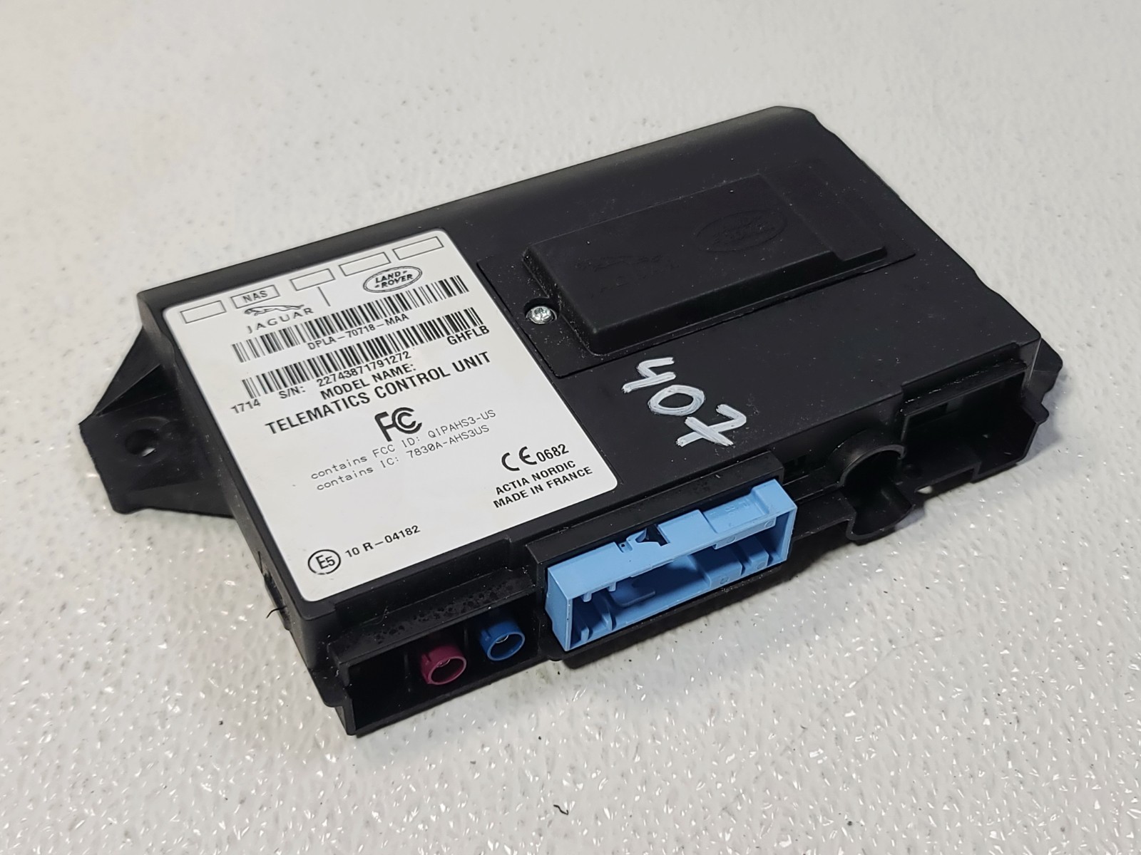 15-19 LAND ROVER DISCOVERY SPORT TELEMATICS COMMUNICATION CONTROL MODULE