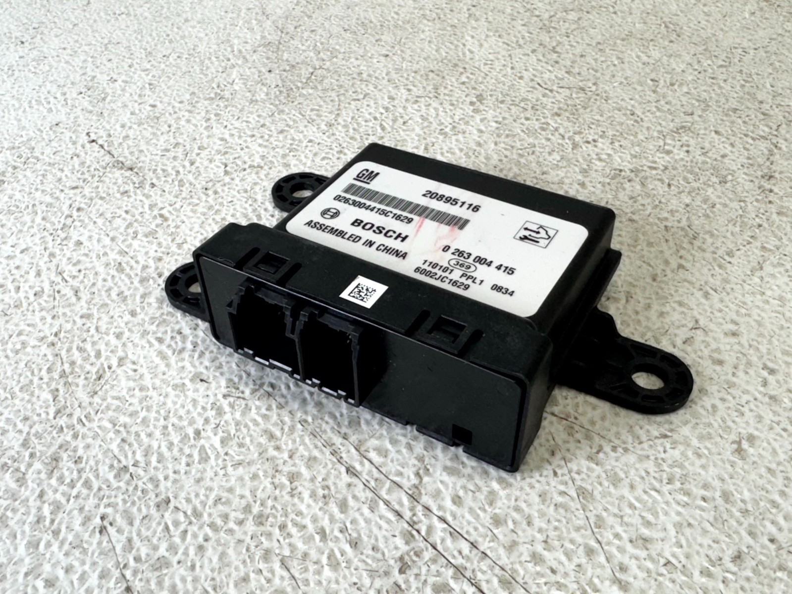 11-16 CHEVROLET CRUZE REAR PARKING DRIVER ASSIST COMPUTER CONTROL MODULE