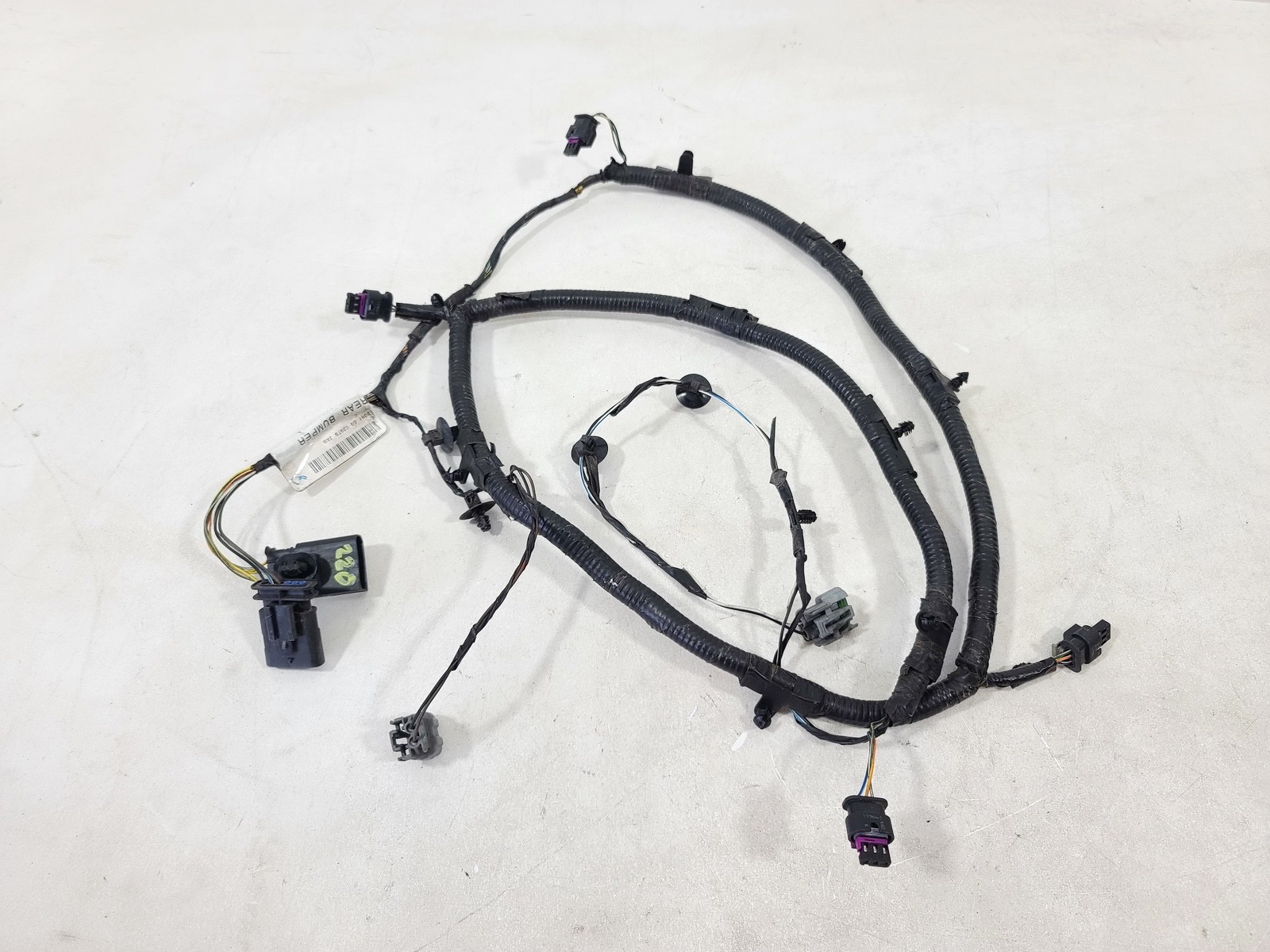 13-16 FORD FOCUS REAR LEFT SIDE BUMPER PARKING WIRE WIRING SENSOR HARNESS