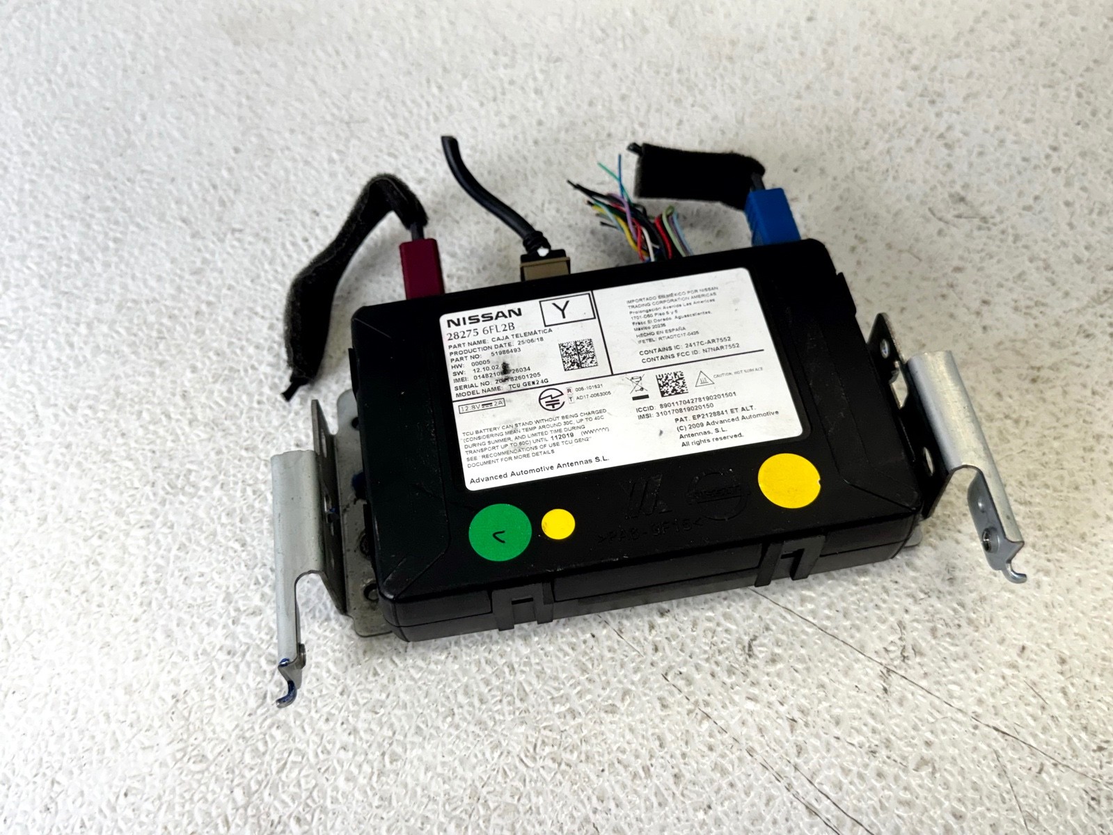 18-22 INFINITI Q50 HVAC A/C CLIMATE CONTROL MODULE TEMPERATURE AMPLIFIER