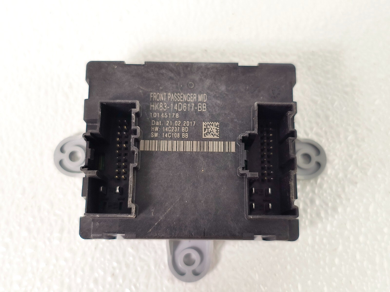 17-19 JAGUAR F-PACE FRONT RIGHT RH SIDE DOOR COMPUTER CONTROL MODULE UNIT