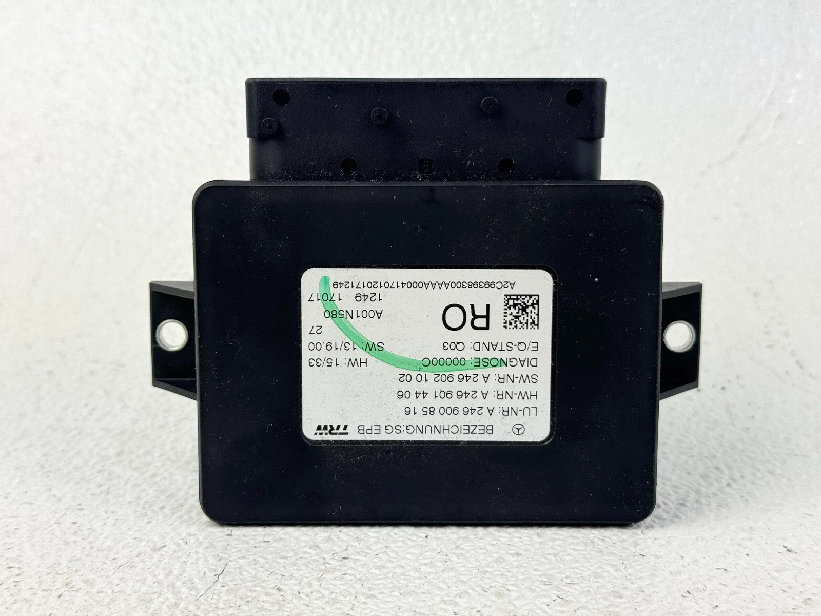 17-19 INFINITI QX30 PARKING BRAKE COMPUTER CONTROL MODULE