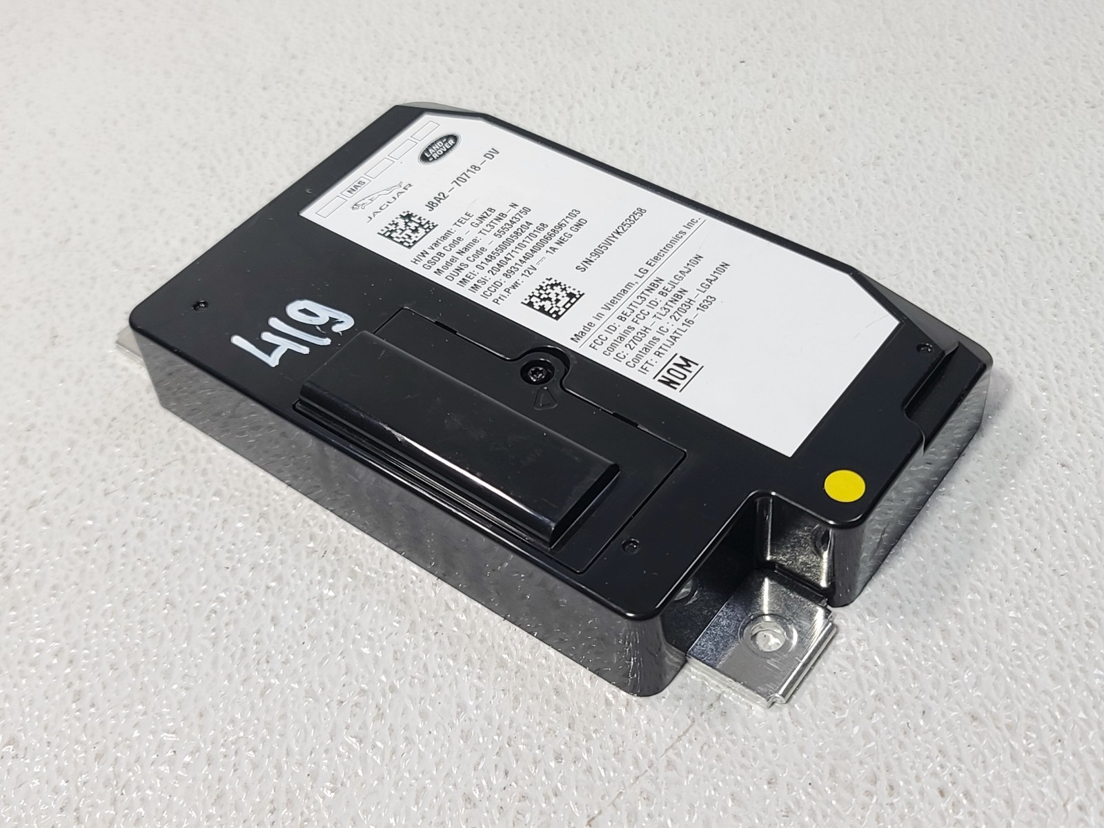17-23 LAND ROVER DISCOVERY SPORT TELEMATICS COMMUNICATION CONTROL MODULE