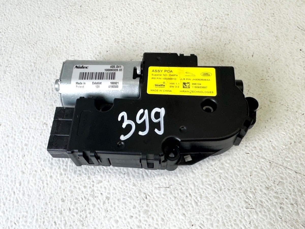 17-20 JAGUAR F-PACE PANORAMIC SUNROOF MOON ROOF WINDOW POWER REGULATOR MOTOR