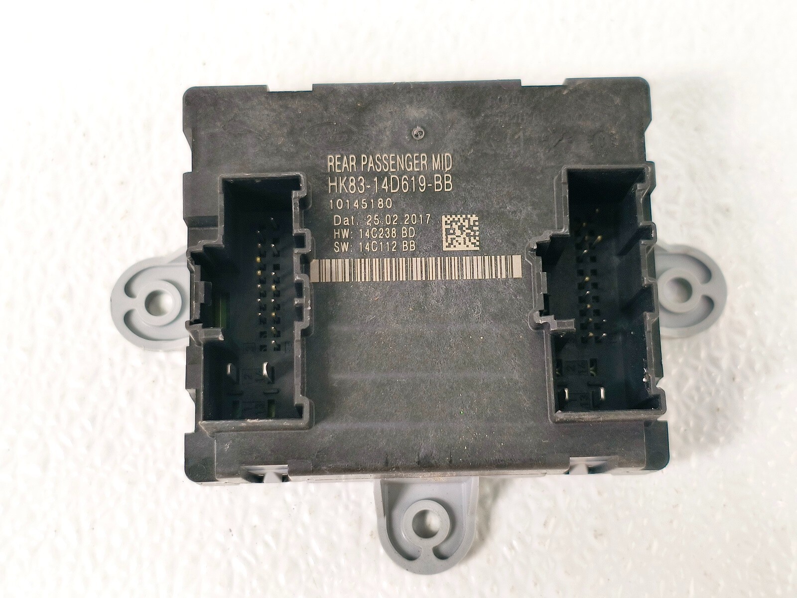 17-20 JAGUAR F-PACE XF REAR RIGHT RH PASSENGER SIDE CONTROL MODULE UNIT