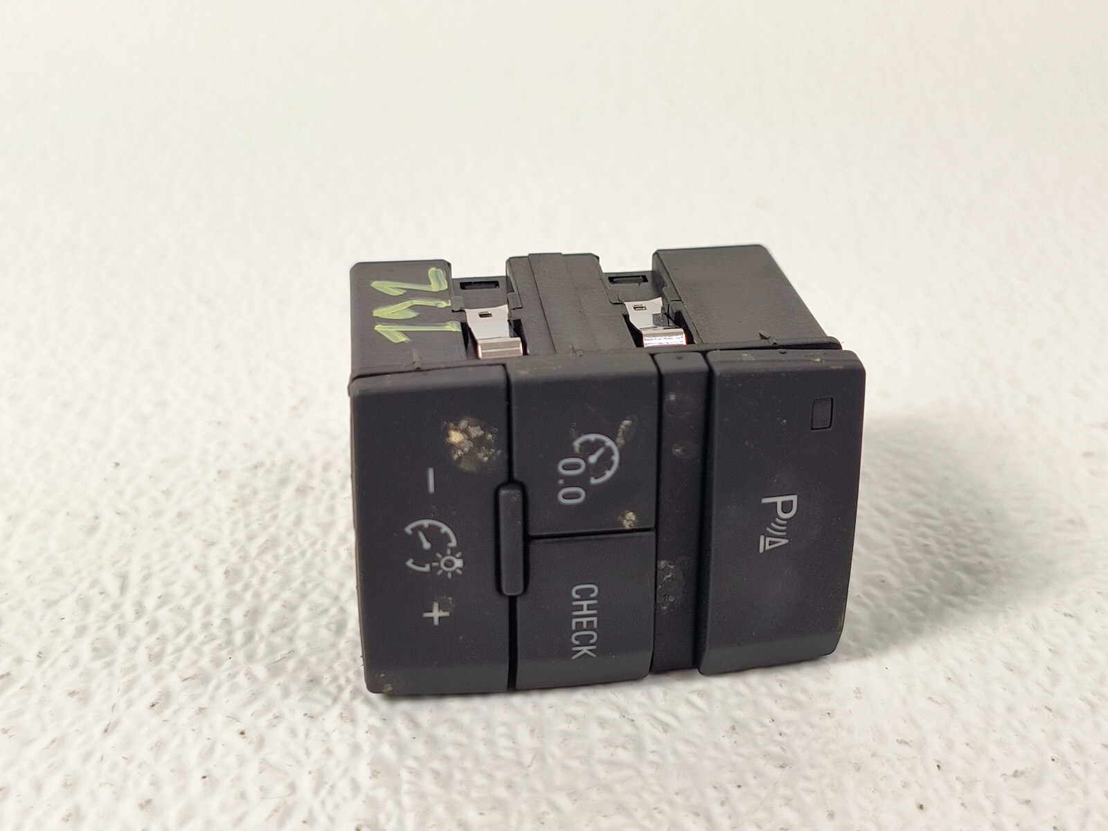 07-15 AUDI Q7 DASHBOARD MULTIFUNCTIONAL COMPUTER CONTROL SWITCH UNIT PANEL