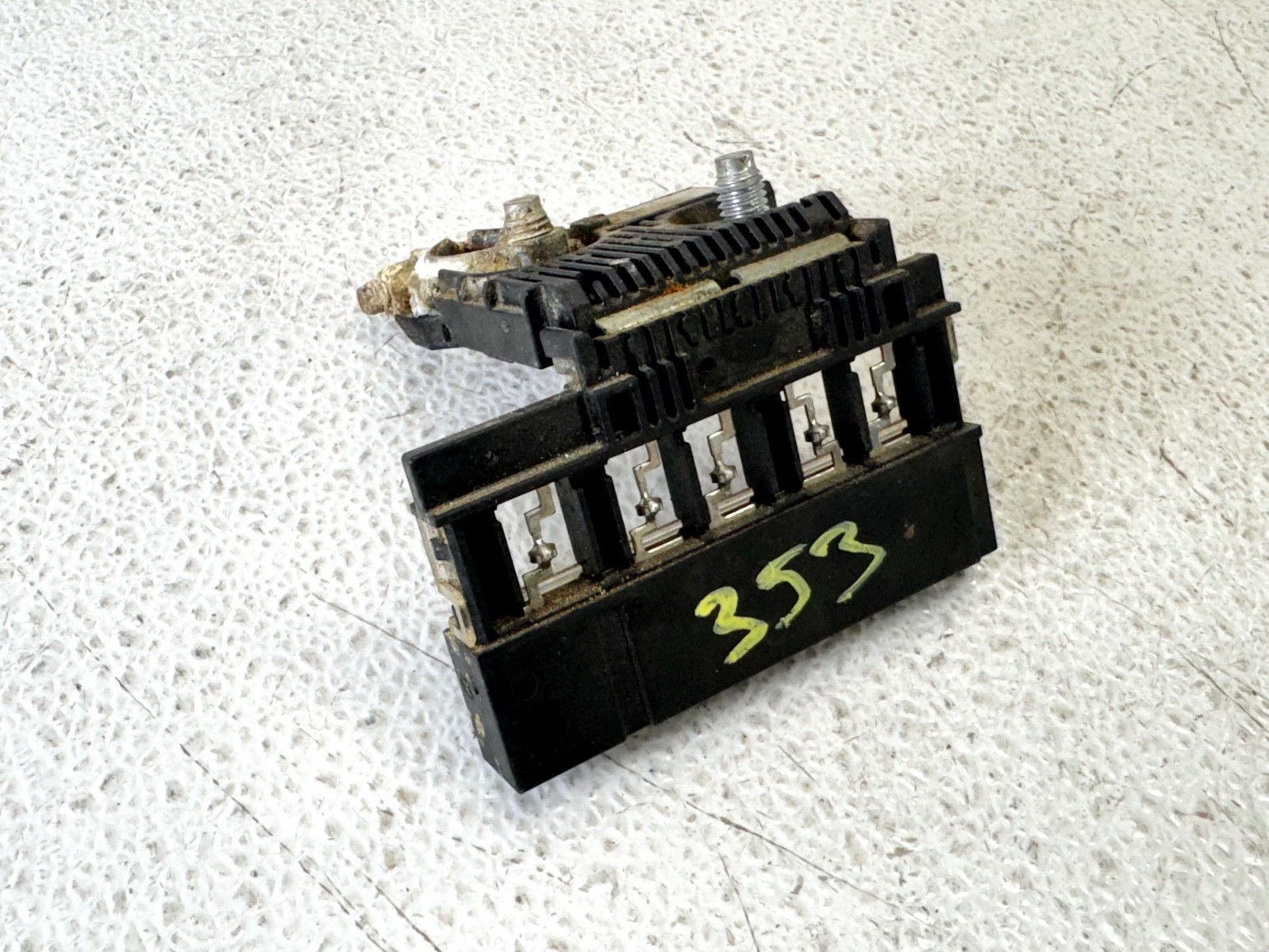 13-20 INFINITI JX35 QX60 POSITIVE BATTERY TERMINAL FUSE HOLDER LINK