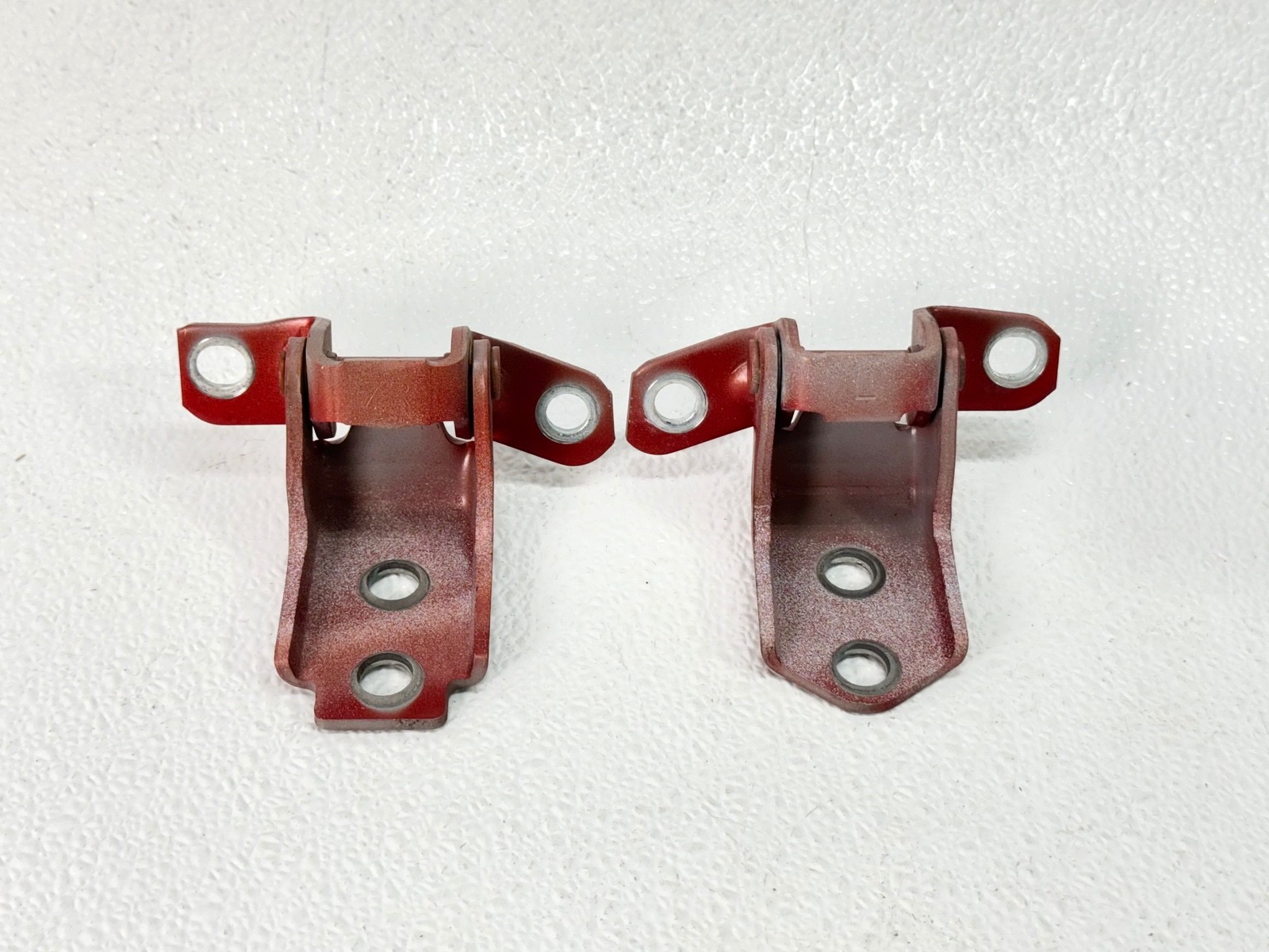 16-23 MAZDA CX-9 CX9 FRONT RIGHT PASS SIDE DOOR UPPER LOWER HINGE SET OF 2