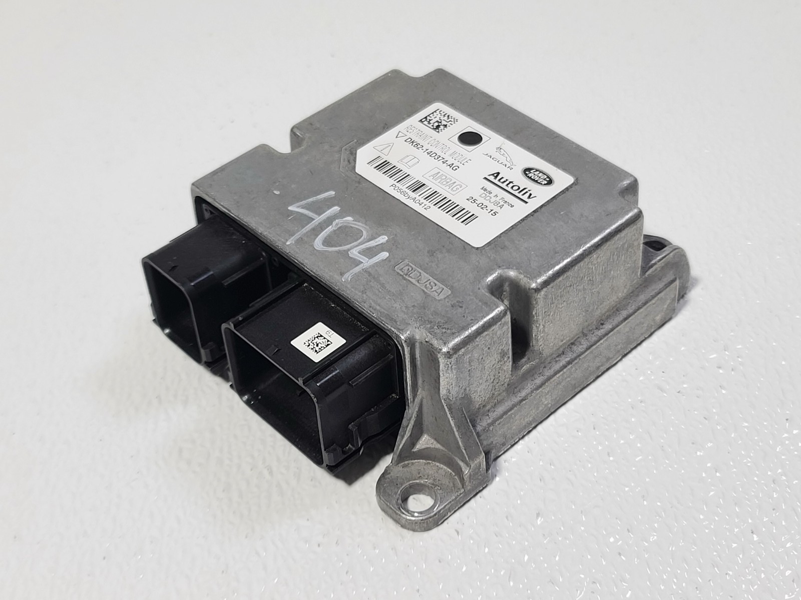 14-15 RANGE ROVER EVOQUE RESTRAINT COMPUTER CONTROL MODULE