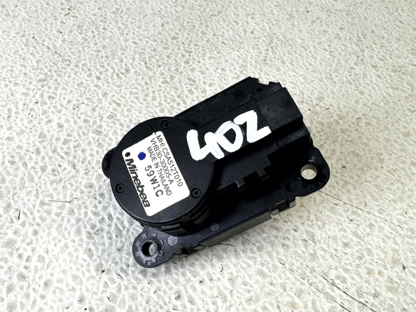 11-24 MITSUBISHI OUTLANDER A / C HVAC HEATER FLAP DOOR BLOWER MOTOR