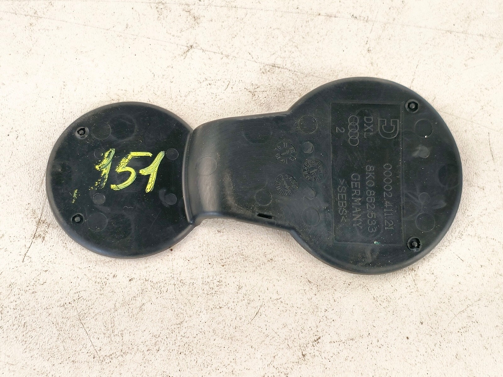 09-16 AUDI A4 FRONT CENTER CONSOLE SHIFTER CUP HOLDER COVER