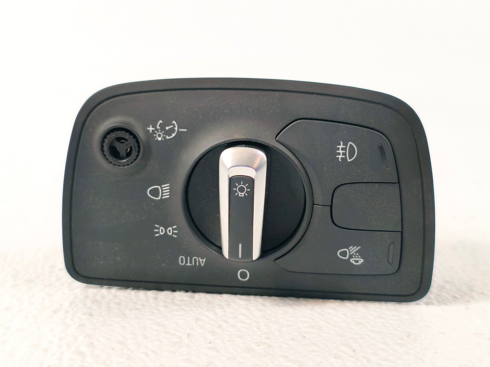 07-15 AUDI Q7 DASHBOARD INSTRUMENT PANEL HEADLIGHT CONTROL SWITCH ASSEMBLY