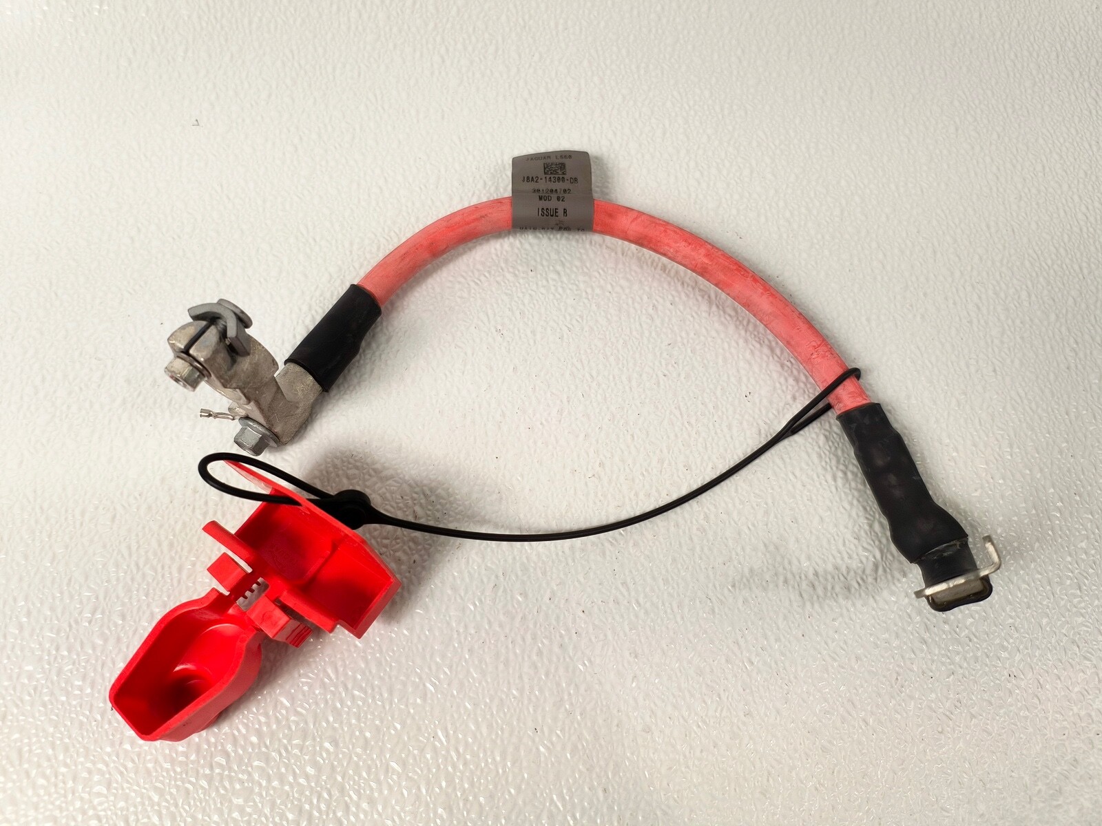 17-20 JAGUAR F-PACE REAR BATTERY TO FUSE BOX POSITIVE CABLE WIRE WIRING
