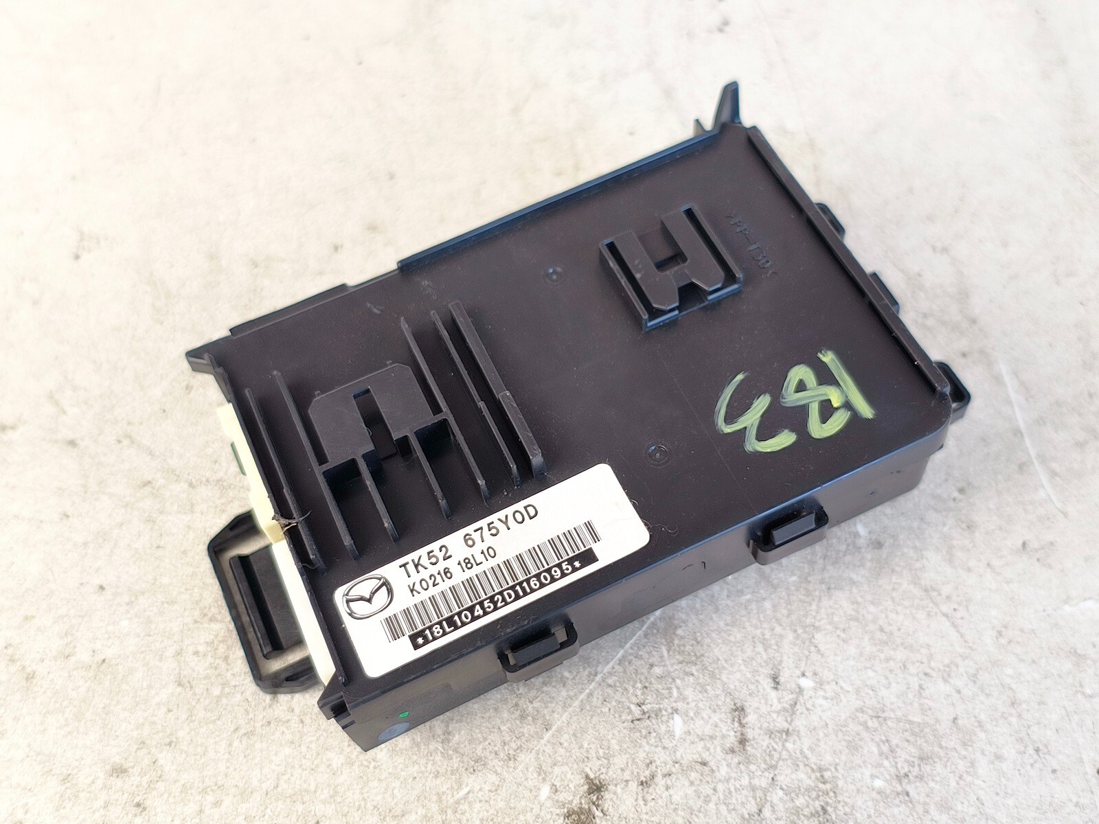 17-19 MAZDA CX-9 CX9 BODY COMPUTER CONTROL MODULE BCM BCU UNIT