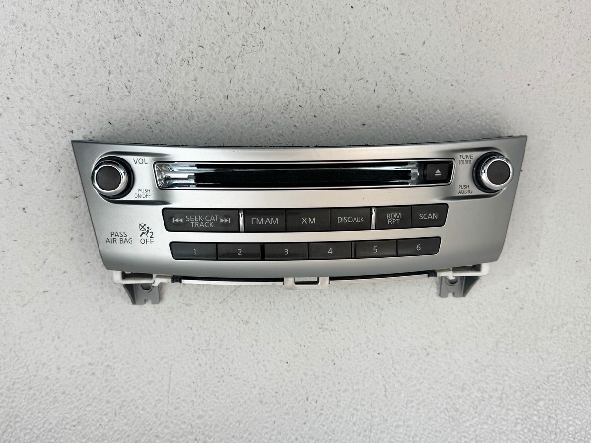 13-17 INFINITI JX35 QX60 DASH RADIO AUDIO CD PLAYER CONTROL SWITCH PANEL
