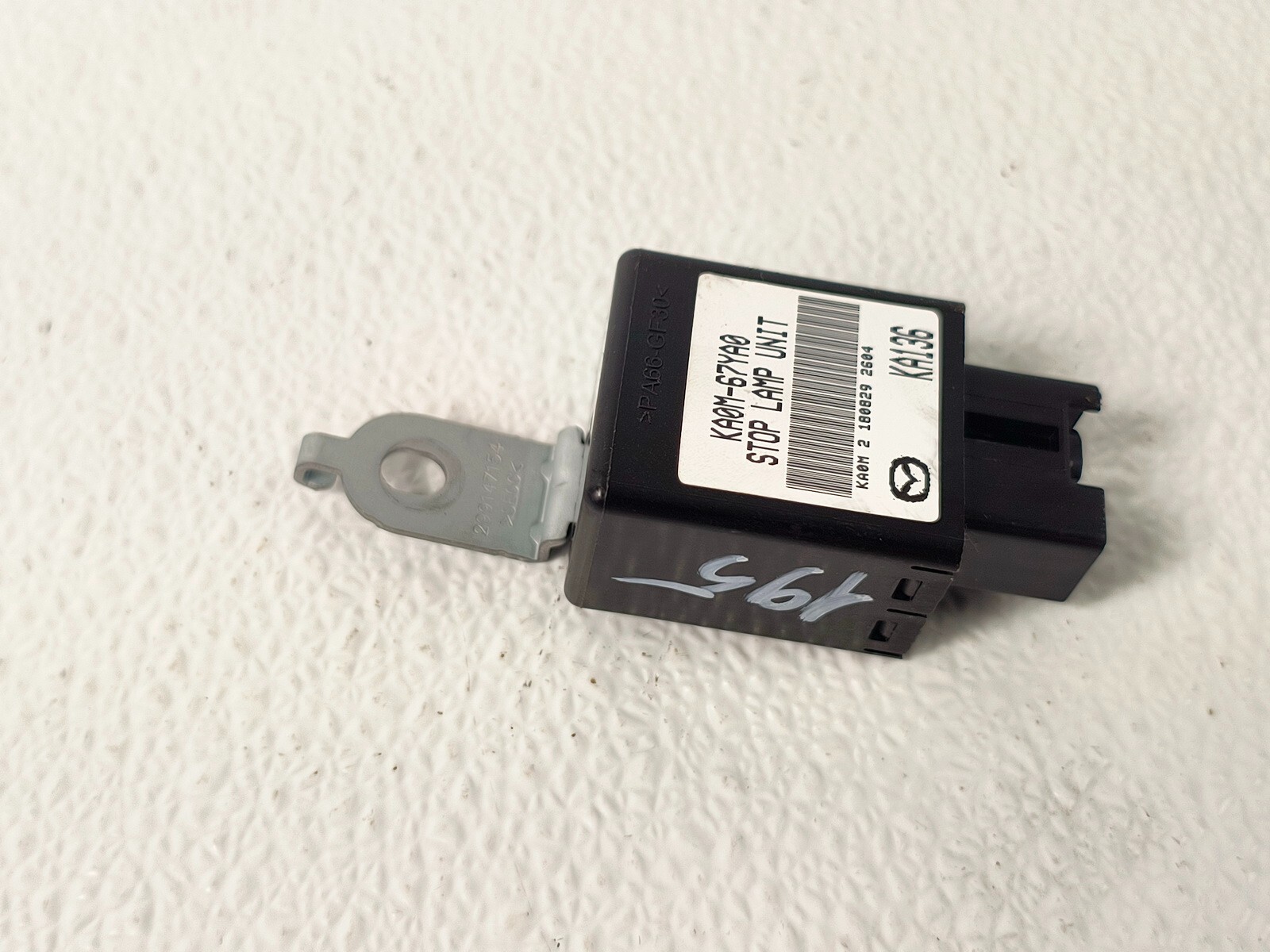 16-23 MAZDA CX-9 CX9 STOP LAMP LIGHT CONTROL SENSOR MODULE COMPUTER UNIT