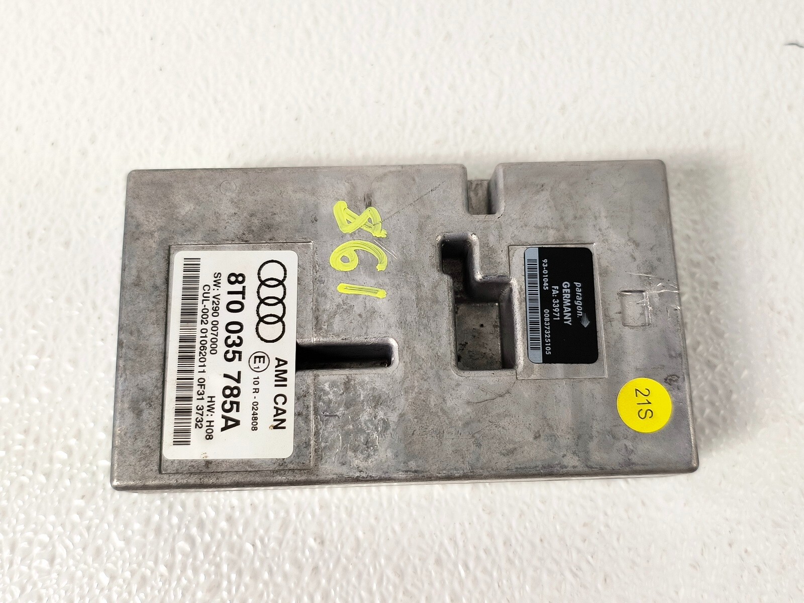 09-16 AUDI A5 A4 Q5 MULTIMEDIA INTERFACE COMPUTER CONTROL MODULE UNIT