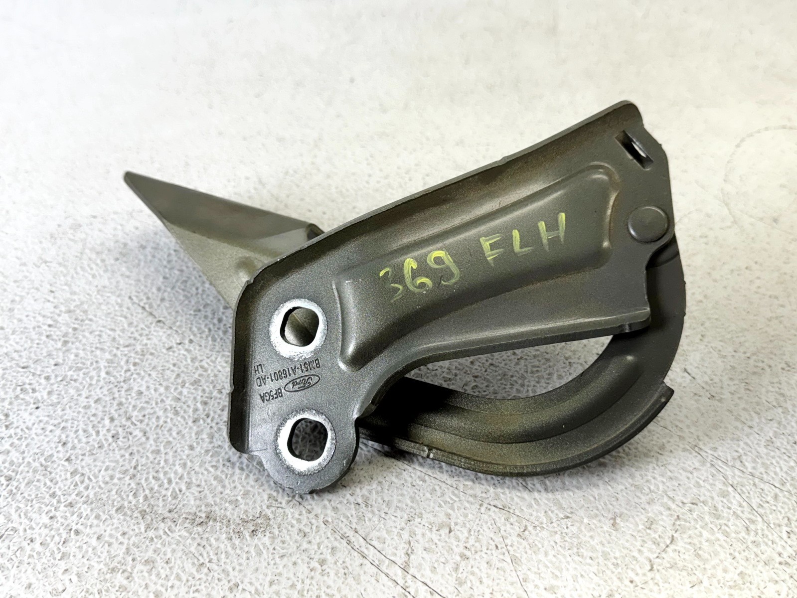 13-19 FORD ESCAPE FRONT LEFT LH SIDE HOOD BONNET SUPPORT HINGE