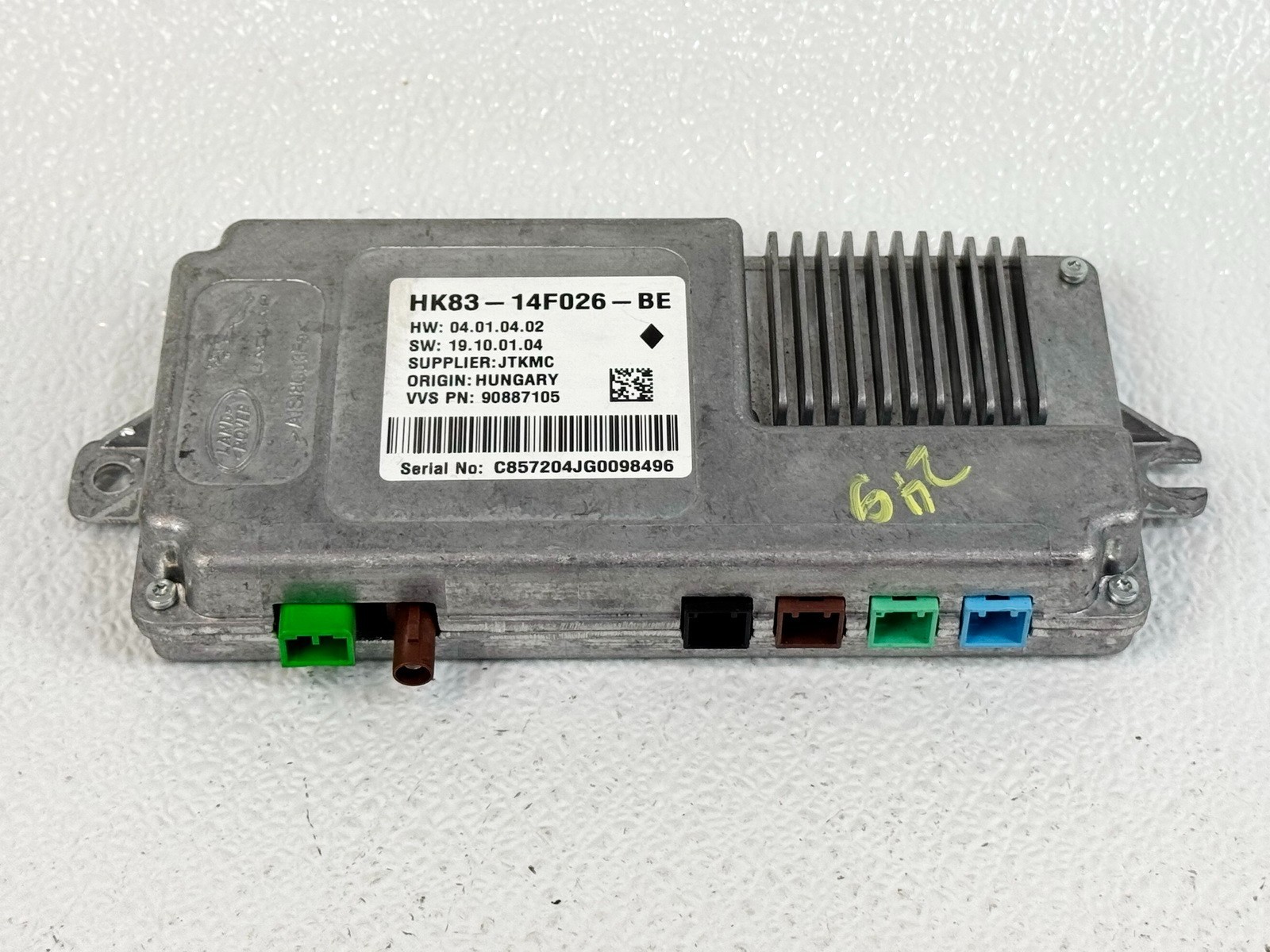 17-20 JAGUAR F-PACE SURROUND VIEW ASSIST CAMERA CONTROL MODULE