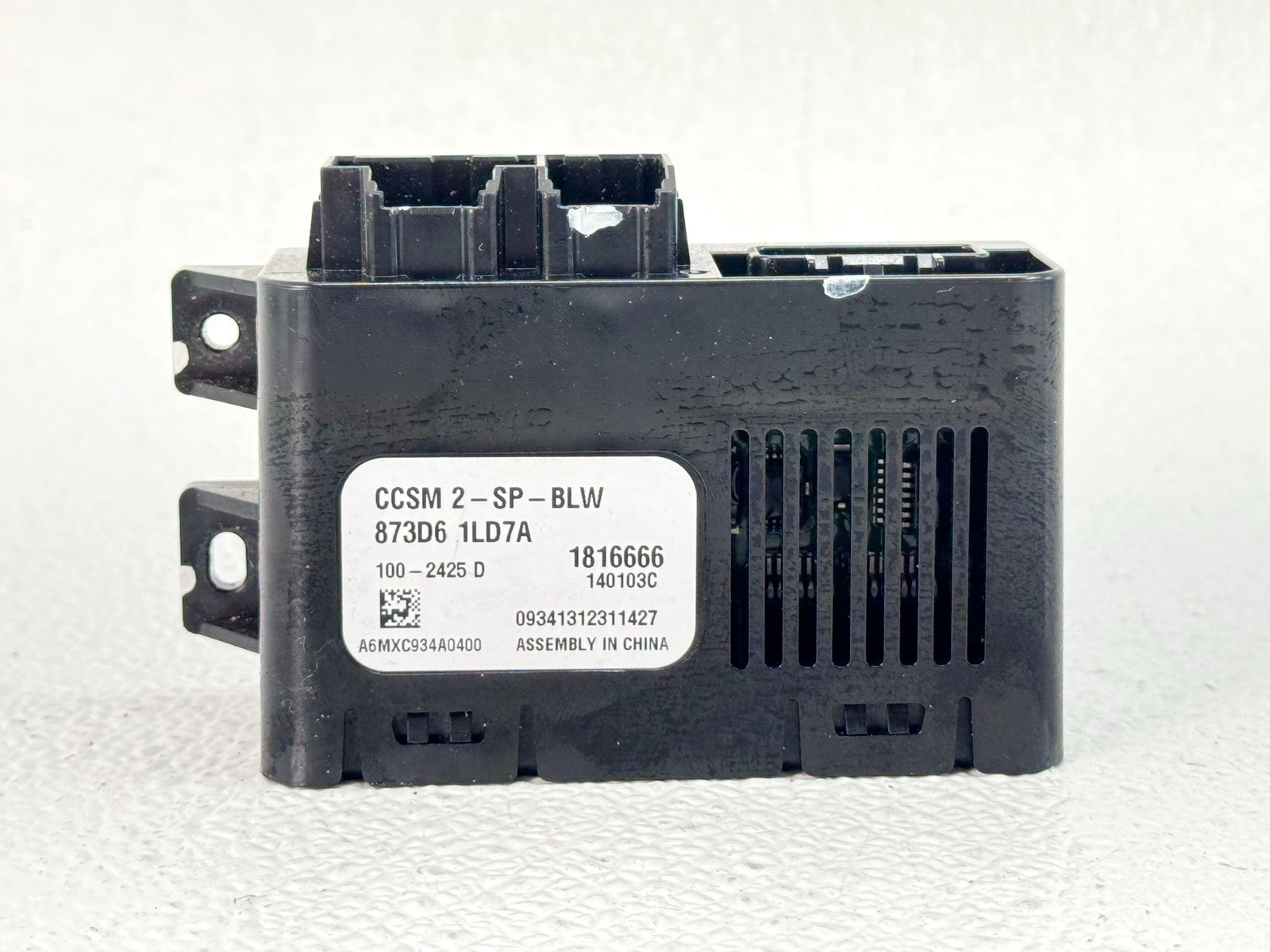 11-19 INFINITI QX56 QX80 FRONT RIGHT RH PASS SIDE SEAT BLOWER CONTROL MODULE