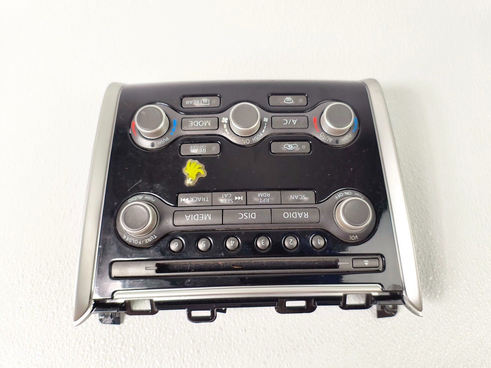 13-20 NISSAN PATHFINDER A/C HEATER CLIMATE RADIO SWITCH CONTROL MODULE PANEL