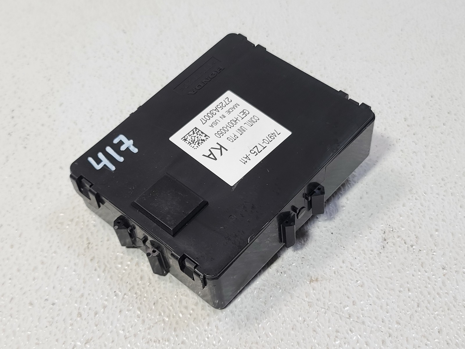 16-20 ACURA MDX POWER LIFTGATE TAILGATE LID DOOR COMPUTER CONTROL MODULE
