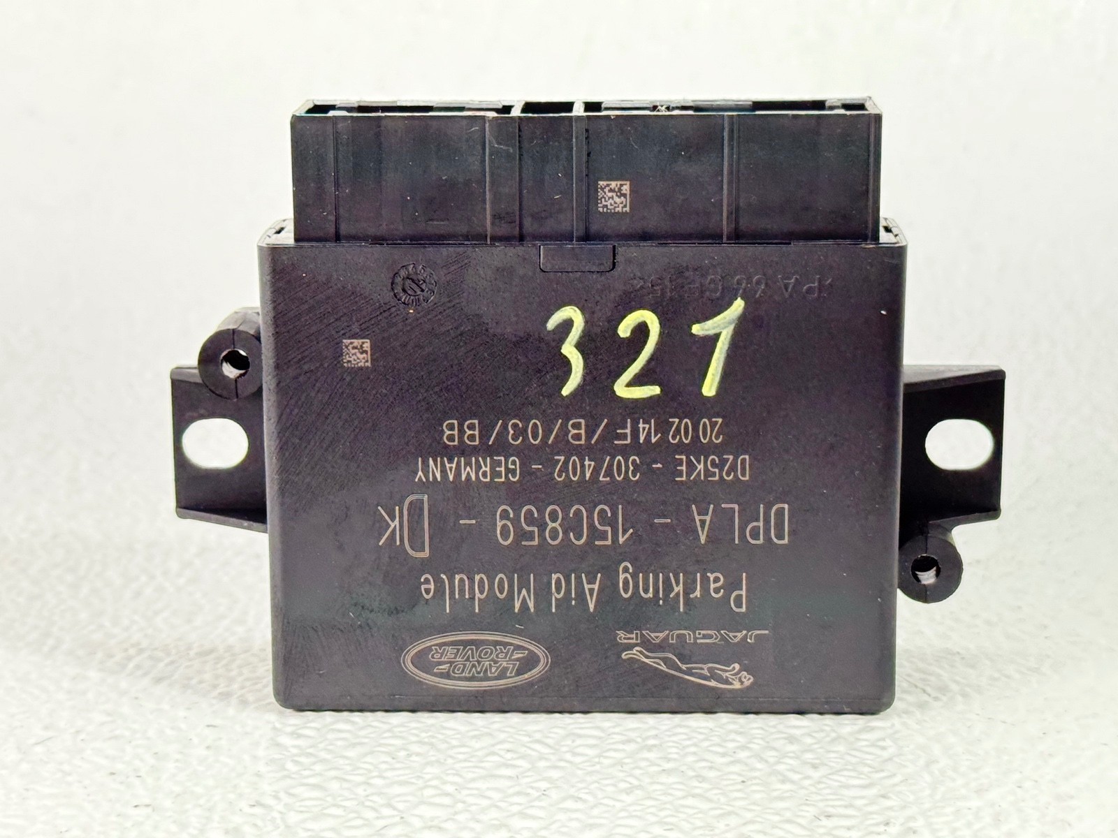 12-19 RANGE ROVER EVOQUE REAR LEFT DRIVER PARK AID ASSIST CONTROL MODULE
