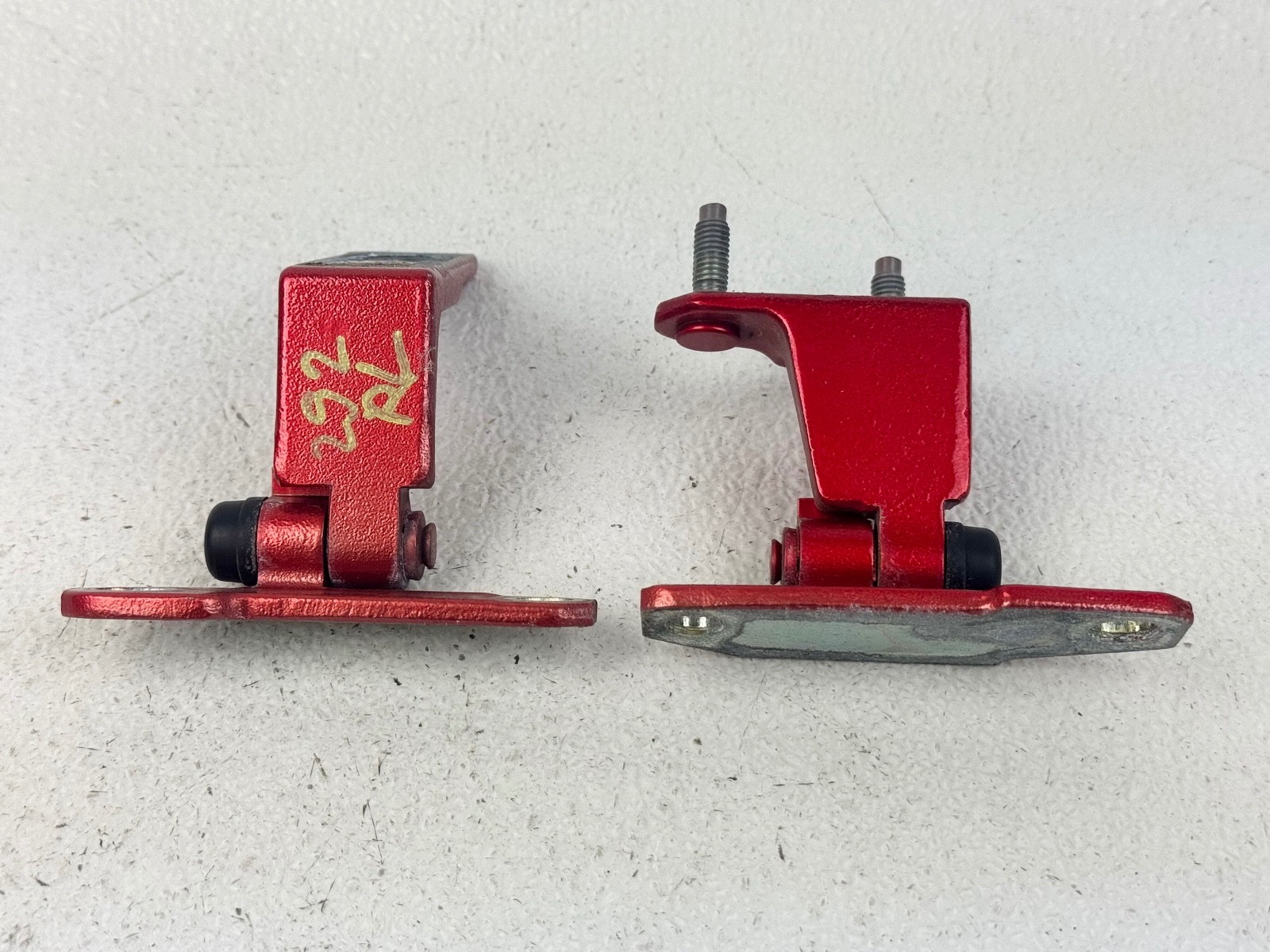 14-23 INFINITI Q50 REAR LEFT DRIVER SIDE DOOR UPPER LOWER HINGE SET