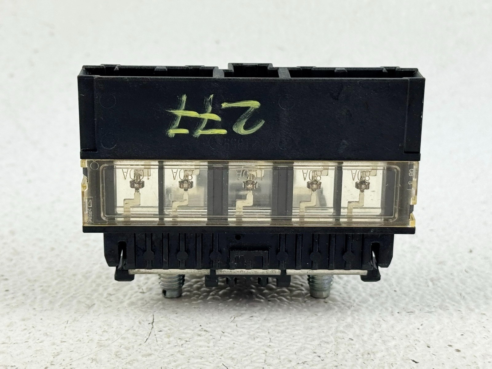 16-23 INFINITI Q50 3.0L ENGINE POSITIVE BATTERY BOX FUSE LINK TERMINAL