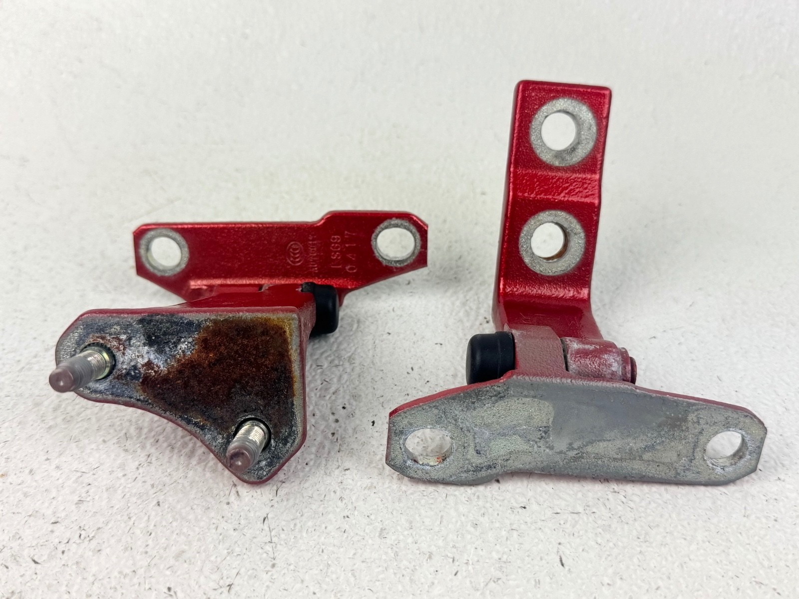 14-23 INFINITI Q50 REAR RIGHT PASSENGER RH SIDE DOOR UPPER LOWER HINGE SET