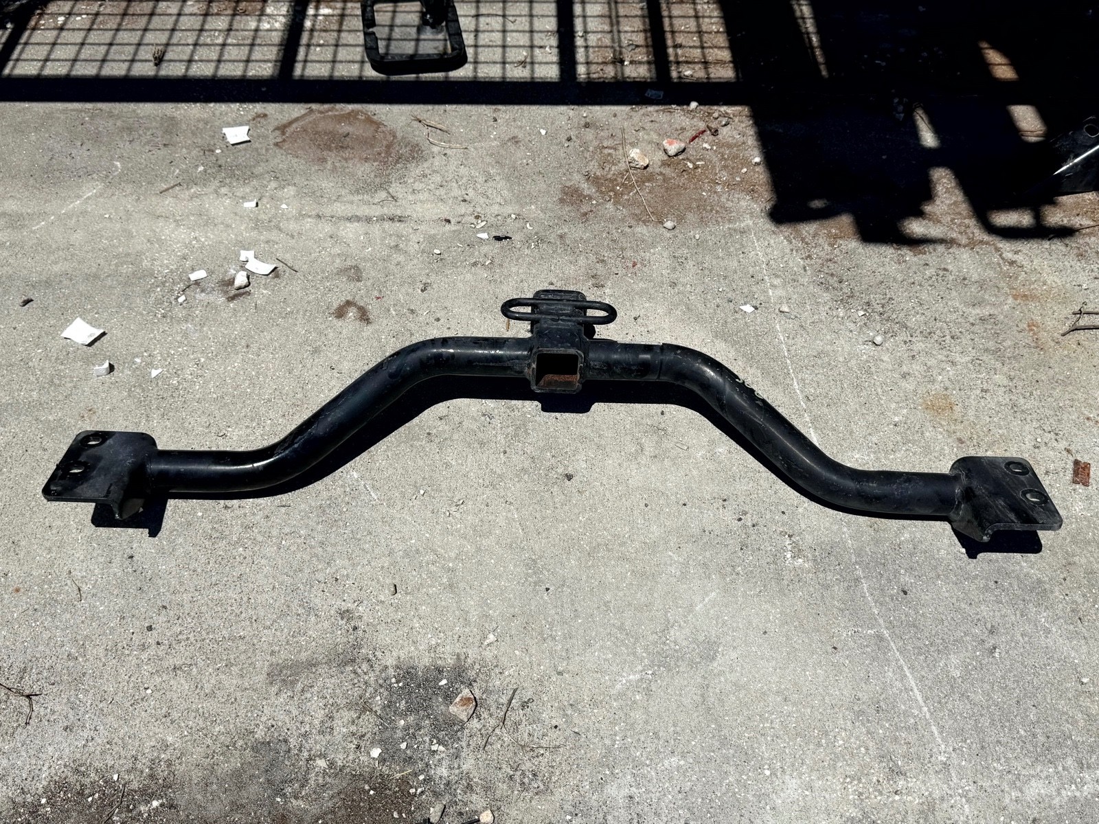 07-17 GMC ACADIA REAR BUMPER TOW TOWING TRAILER HITCH BAR RECEIVER
