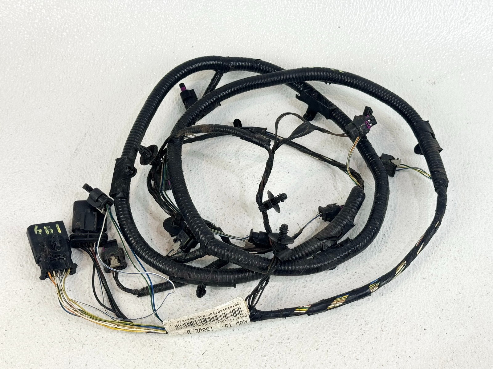 17-24 JAGUAR F-PACE REAR BUMPER SHELL PANEL WIRE WIRING HARNESS CABLE