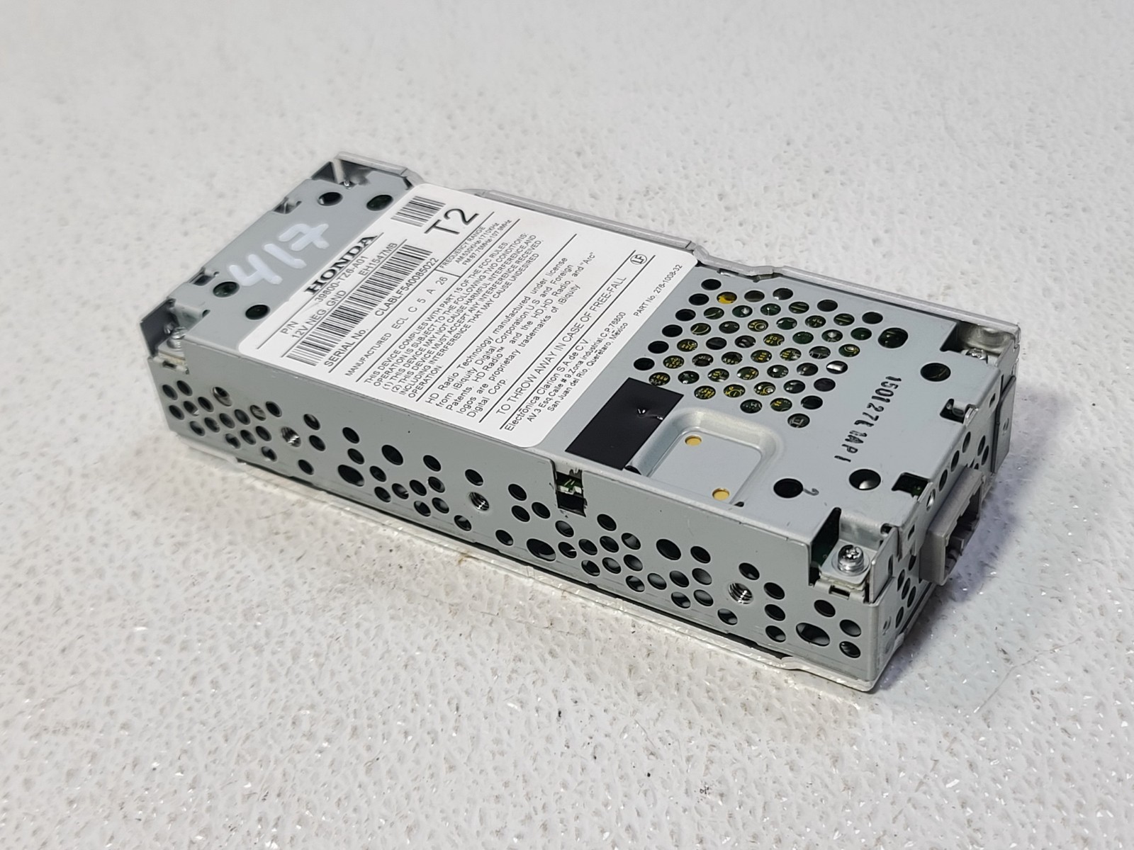 14-20 ACURA MDX SATELITE AUDIO RADIO TUNER COMPUTER CONTROL MODULE