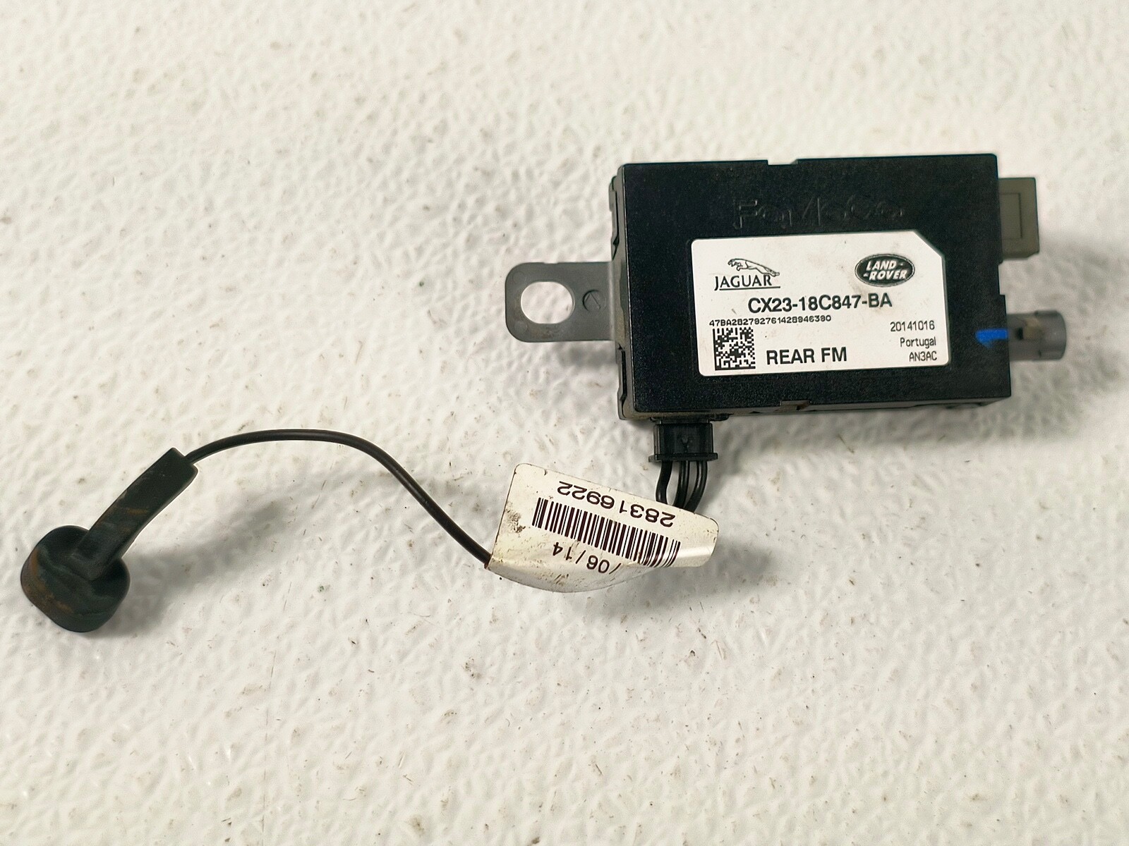 09-15 JAGUAR XF RADIO ANTENNA AMPLIFIER CONTROL SPLITTER MODULE UNIT