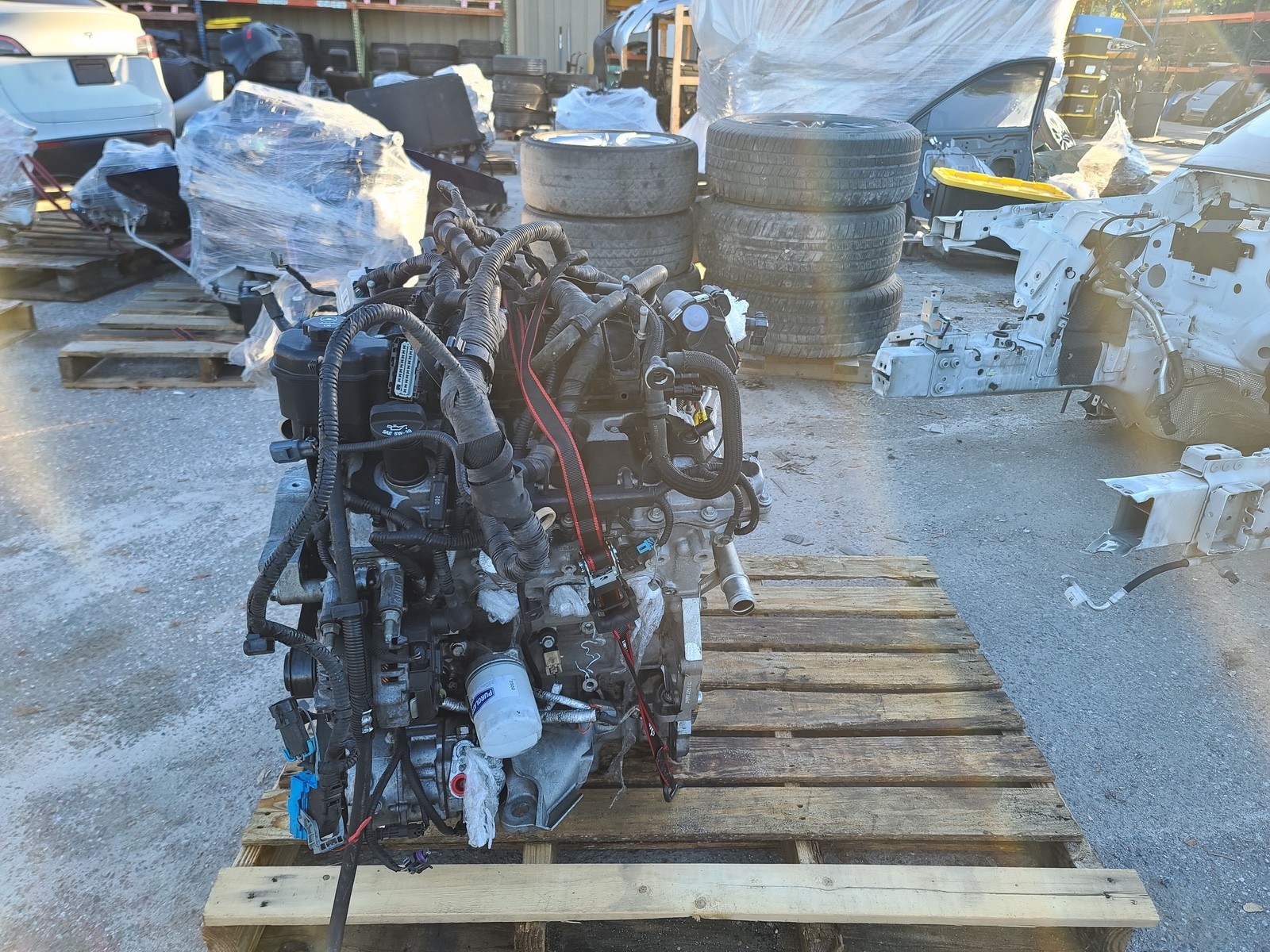 13-17 GMC ACADIA TRAVERSE FWD 3.6L ENGINE MOTOR 61K MILES WARRANTY TESTED OEM