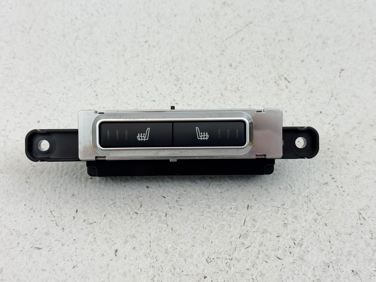 17-20 JAGUAR F-PACE REAR BACK HEATED SEAT SWITCH CONTROL TRIM PANEL